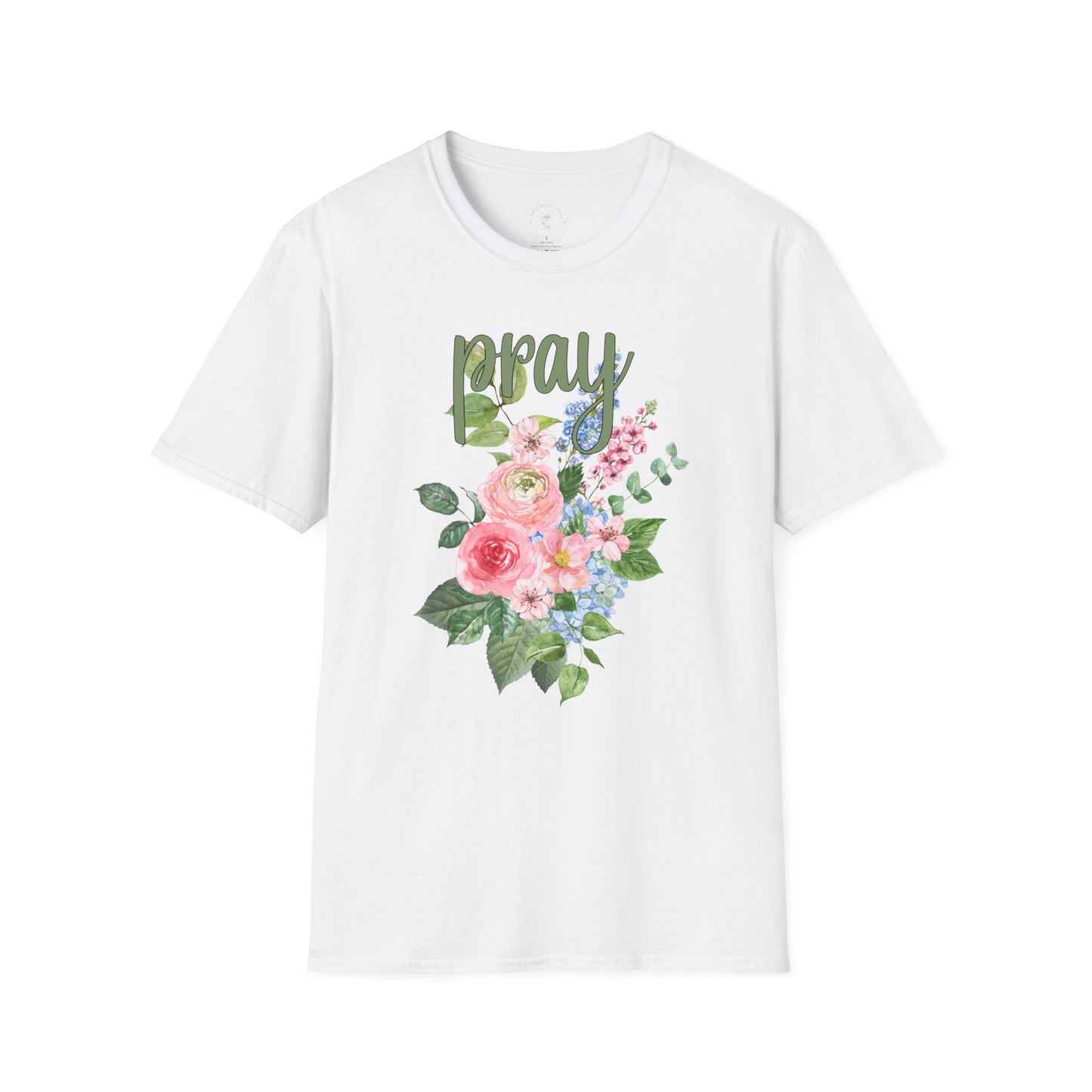 Pray Floral Women's T-shirt