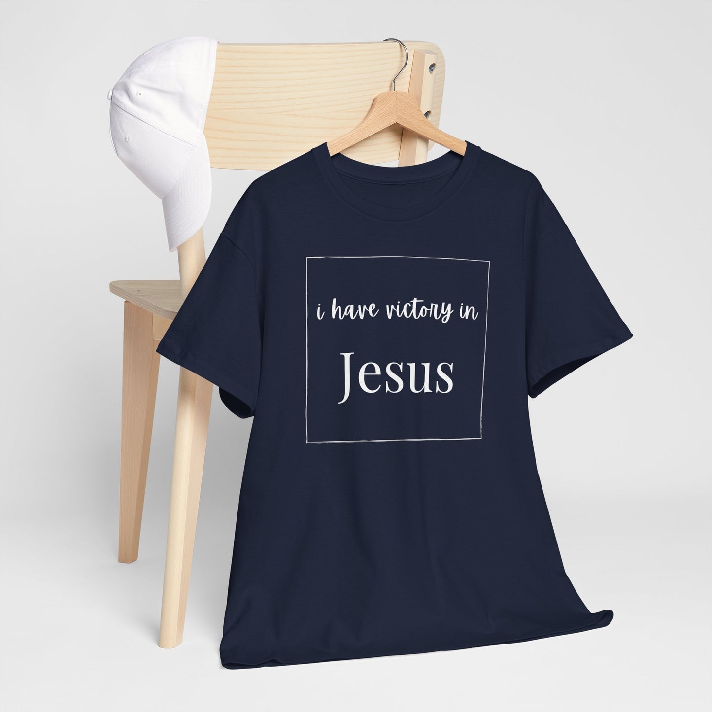 I Have Victory In Jesus- Women's Cotton T-shirt