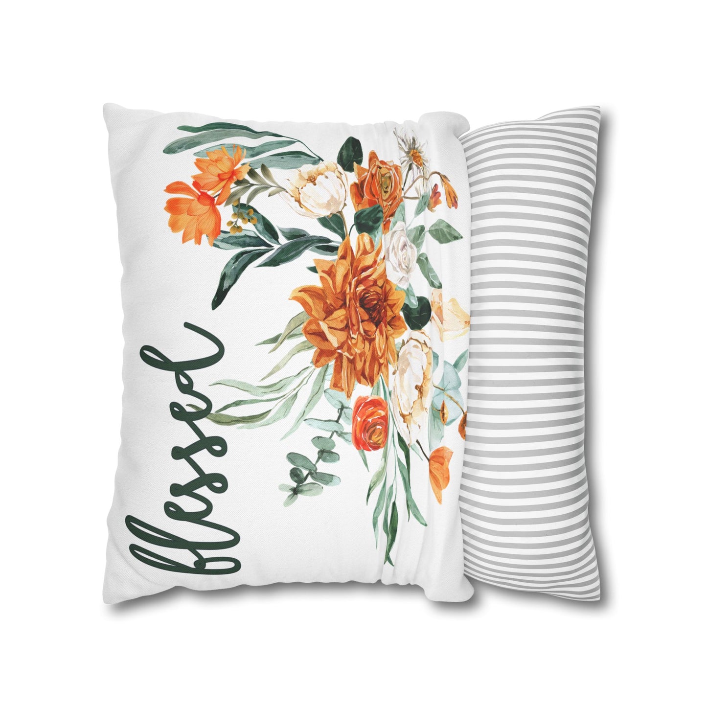 Blessed Autumn Pillowcase- Square