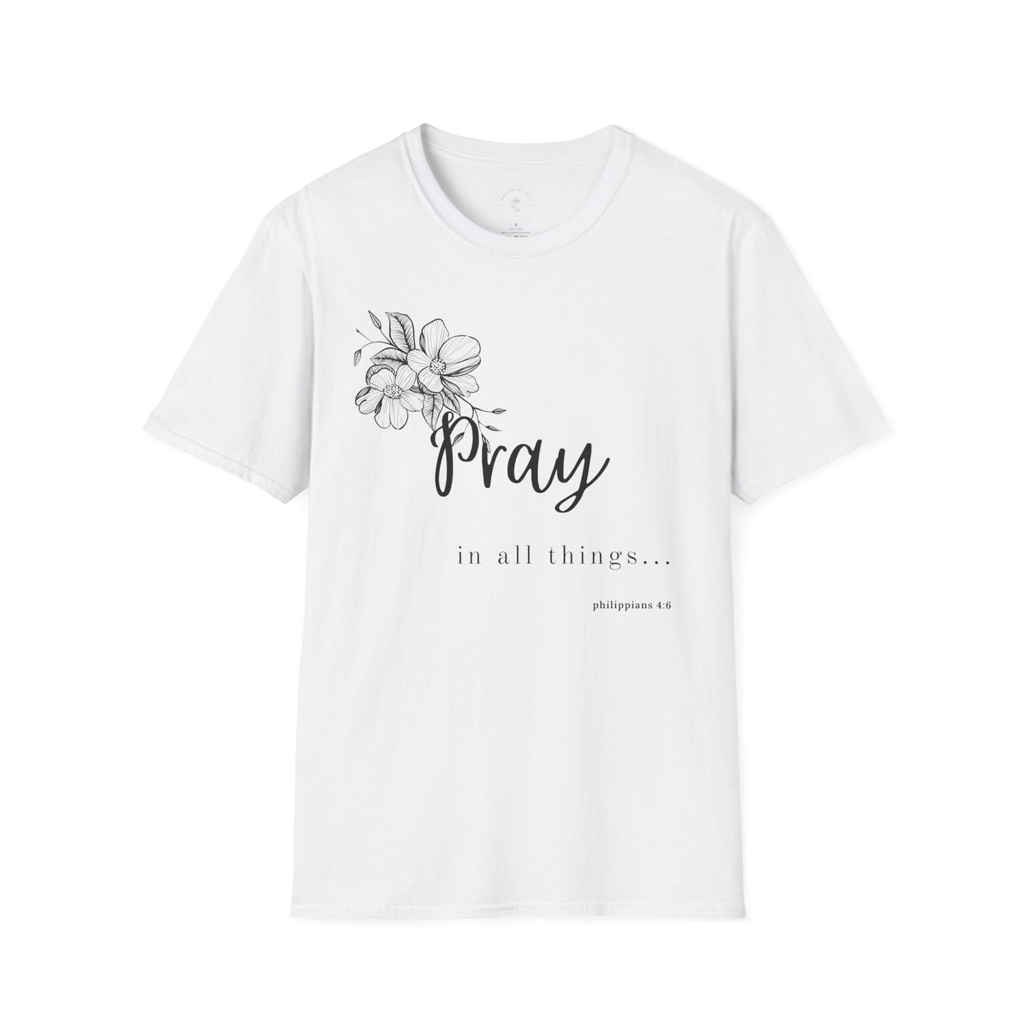 Pray In All Things- Women's T-Shirt