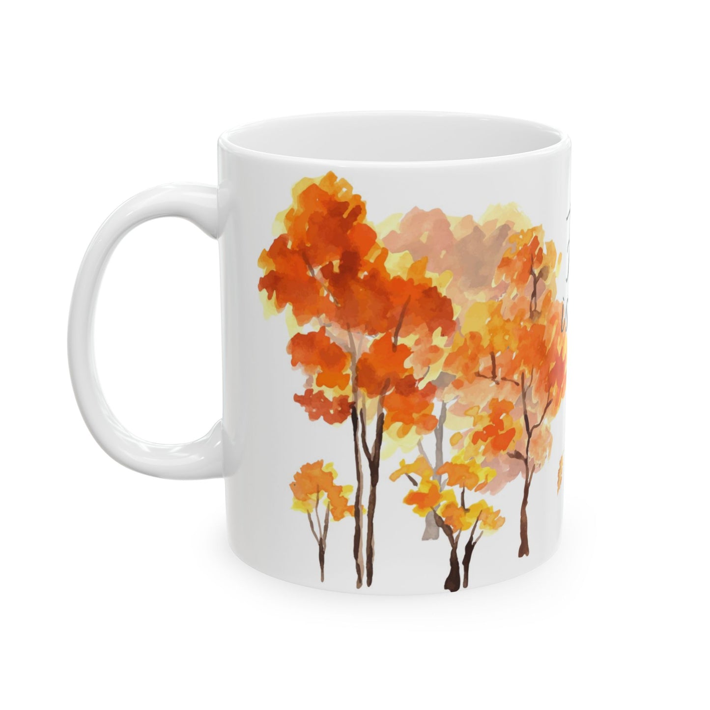 Fall is in the Air Autumn Mug