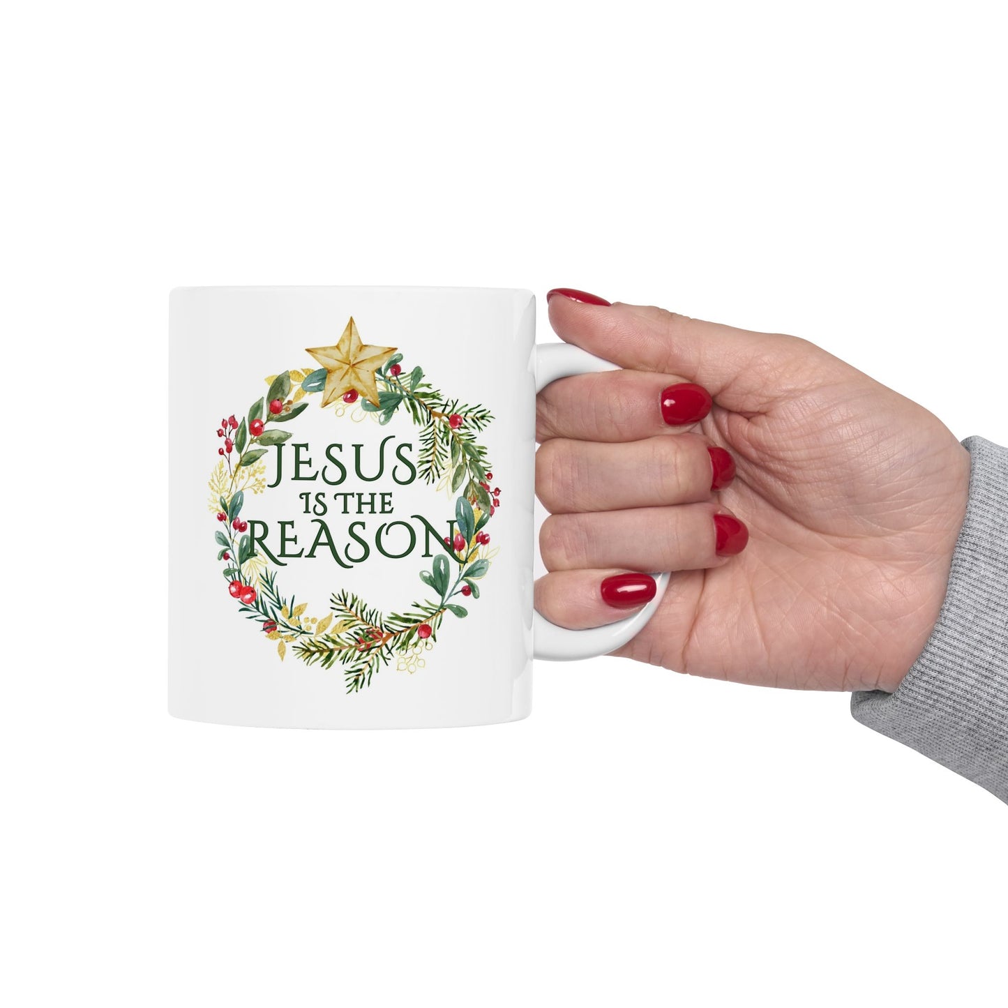 Jesus is the Reason- Christmas Mug