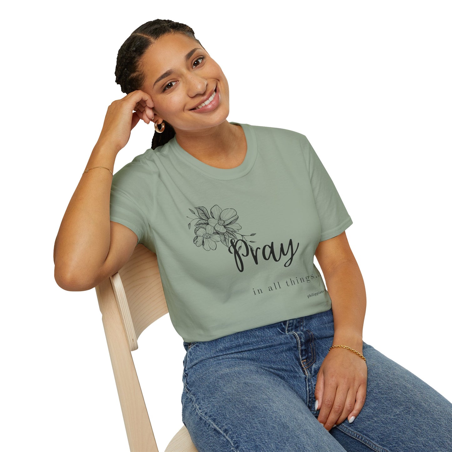 Pray In All Things- Women's T-Shirt