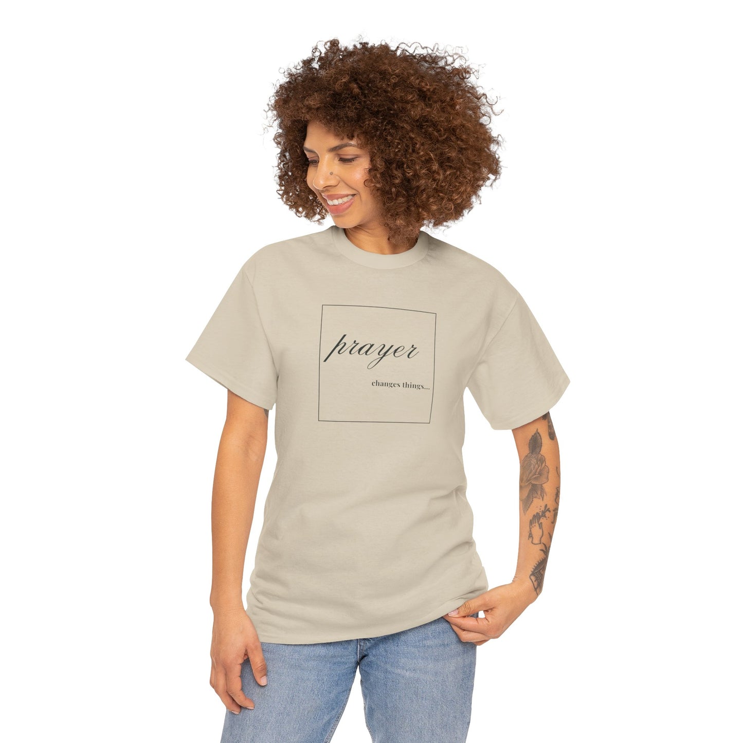 Prayer Changes Things-Women's T-Shirt