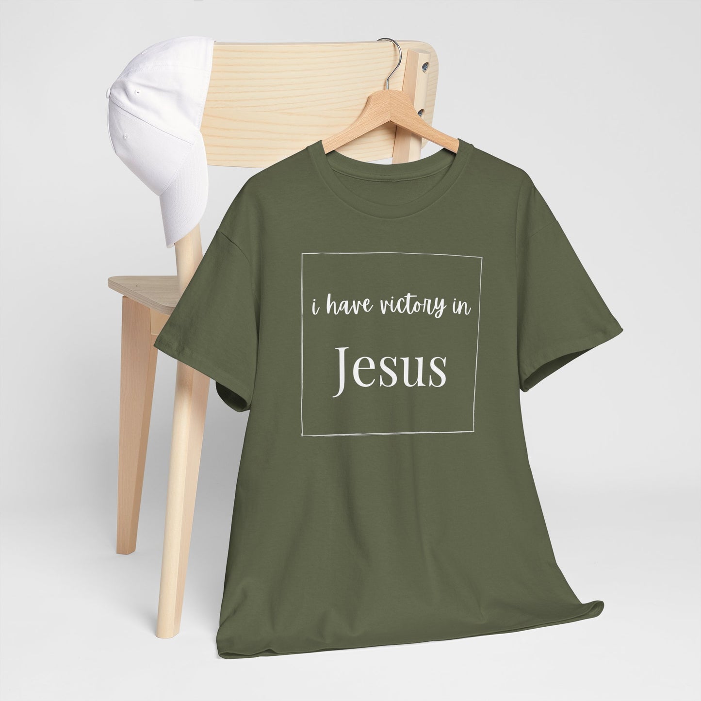 I Have Victory In Jesus- Women's Cotton T-shirt