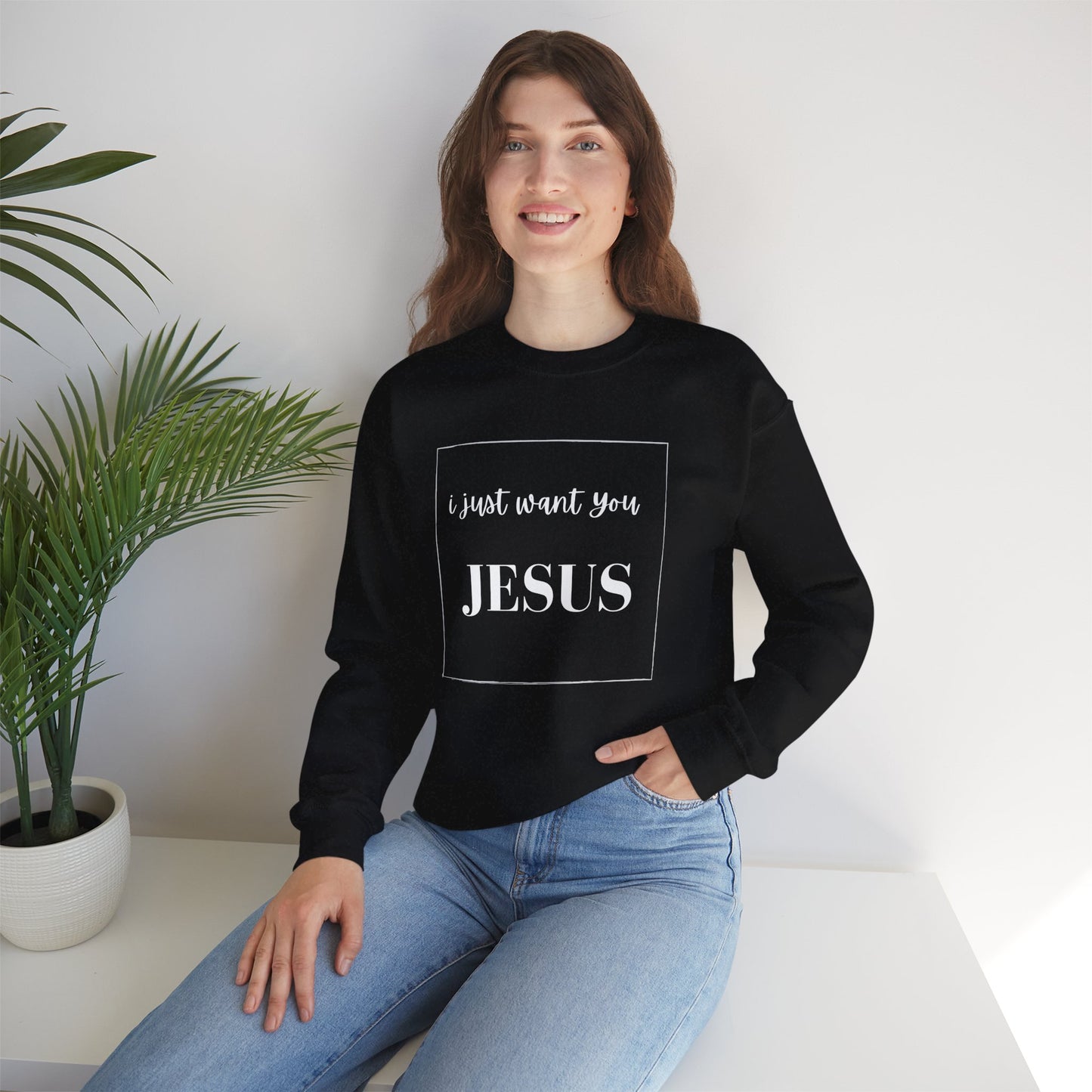 I Just Want You Jesus- Womens Sweater