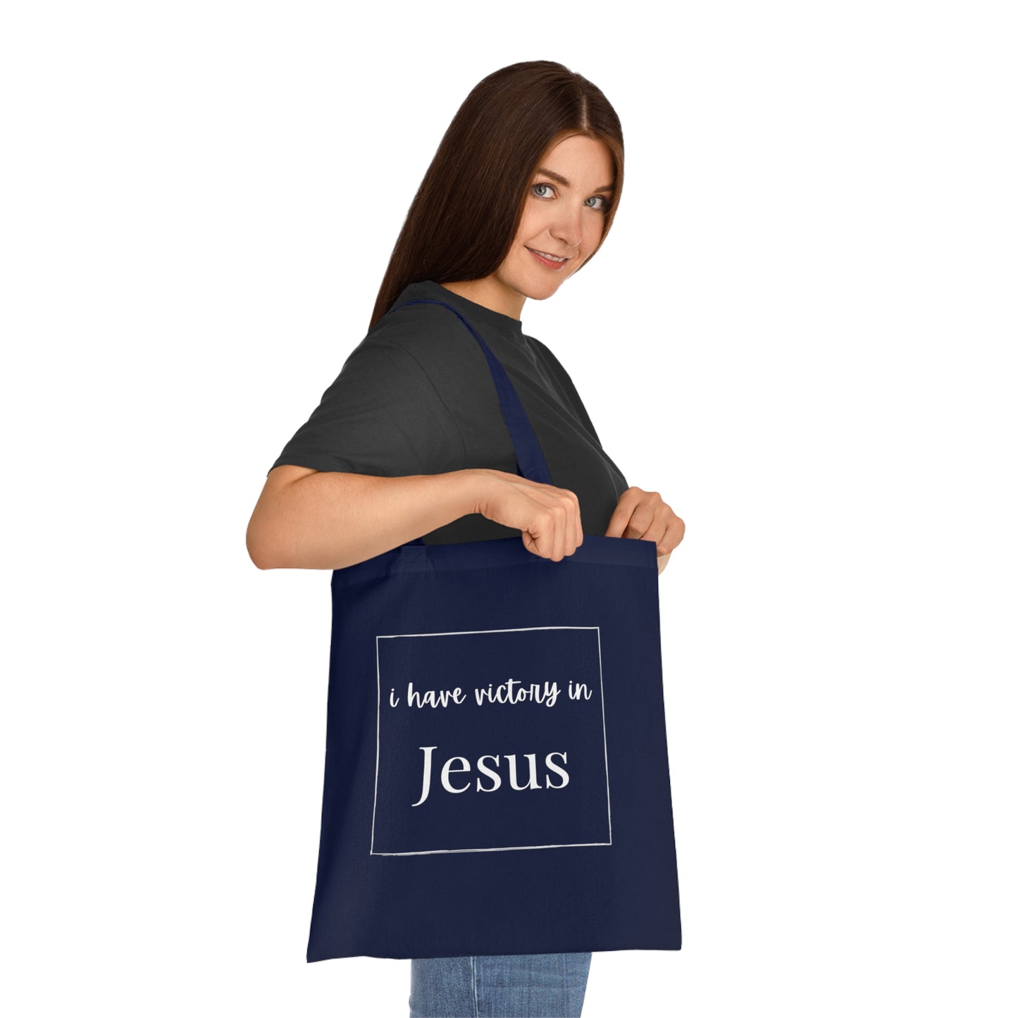 I Have Victory In Jesus - Women's Cotton Totebag