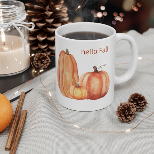 Hello Fall-  Mug