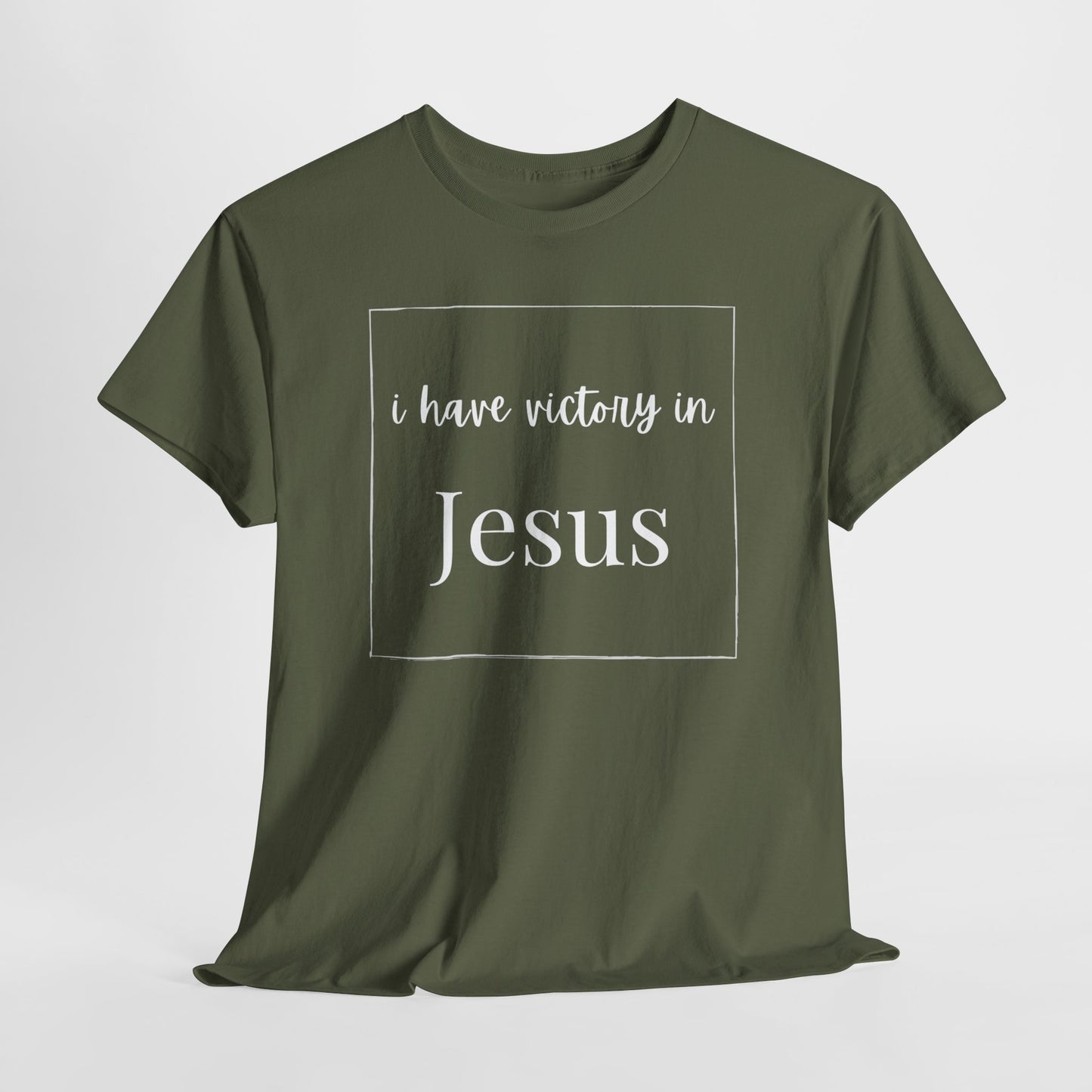 I Have Victory In Jesus- Women's Cotton T-shirt