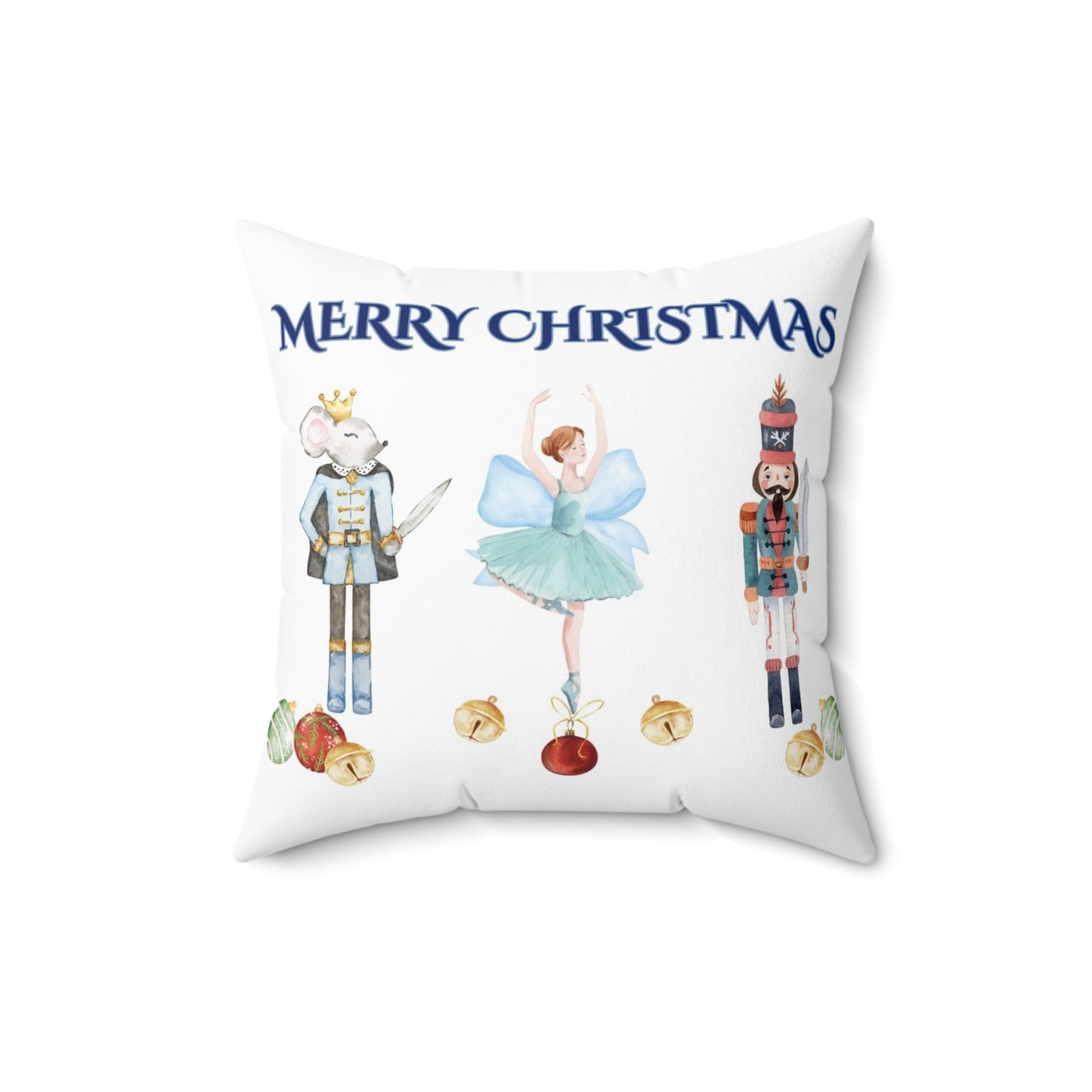 Nutcracker Christmas Pillow