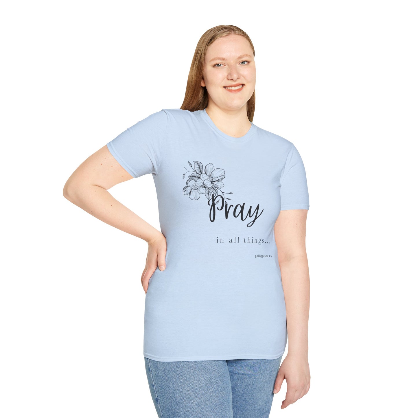 Pray In All Things- Women's T-Shirt