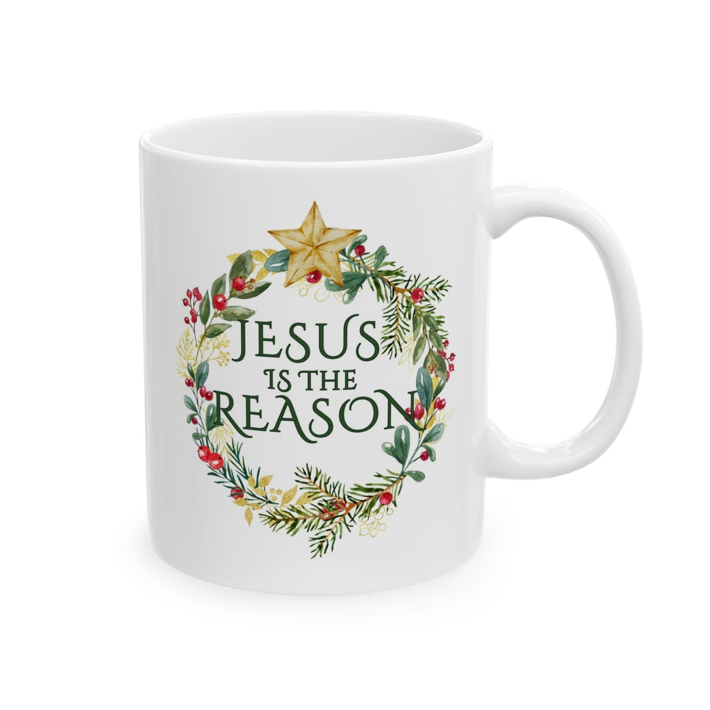 Jesus is the Reason- Christmas Mug