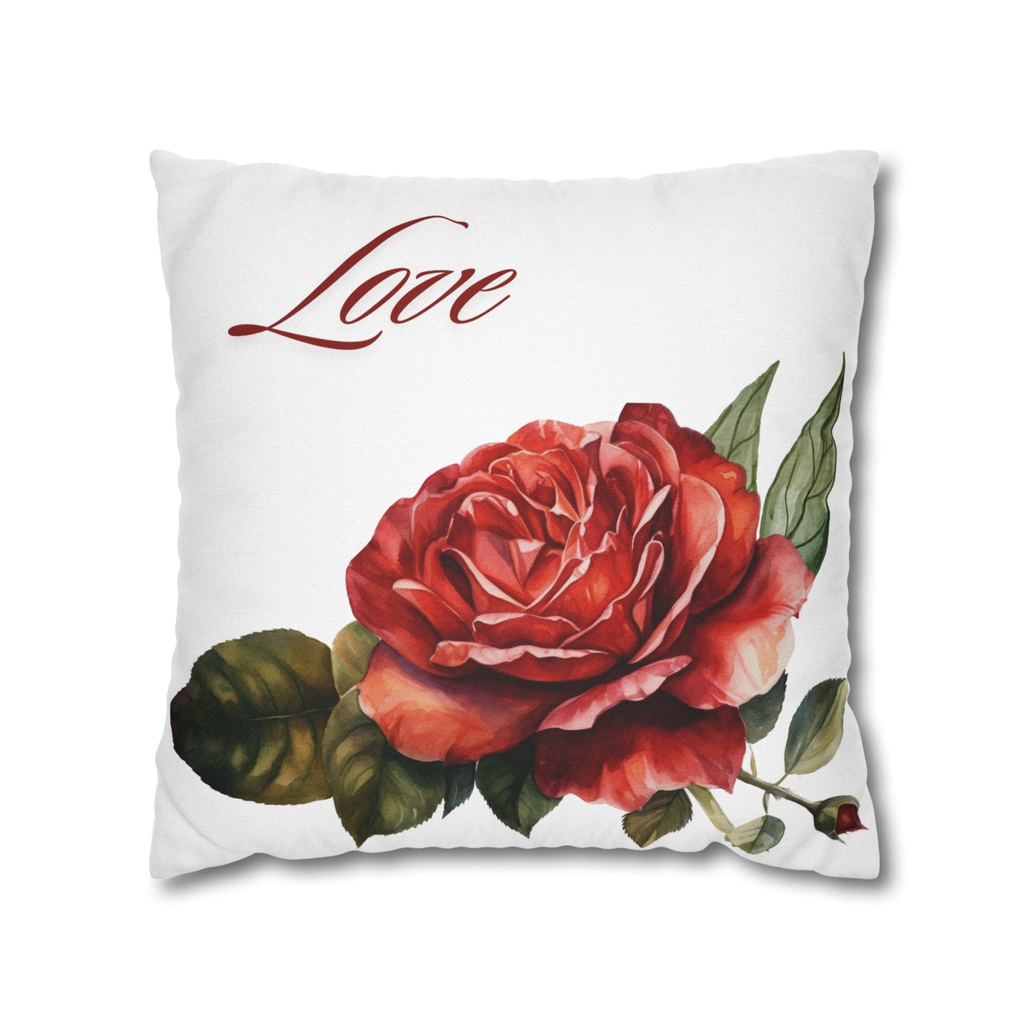 Love Elegant Floral Pillowcase