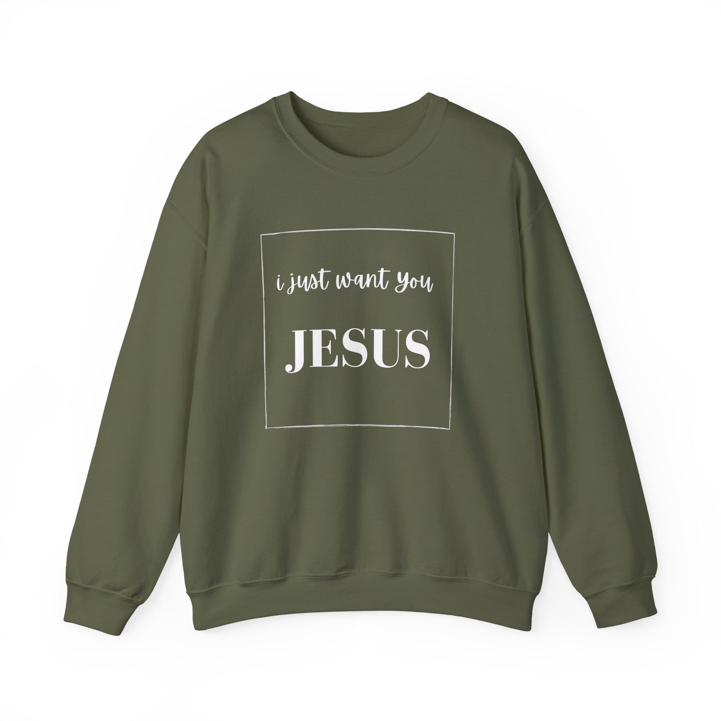 I Just Want You Jesus- Womens Sweater