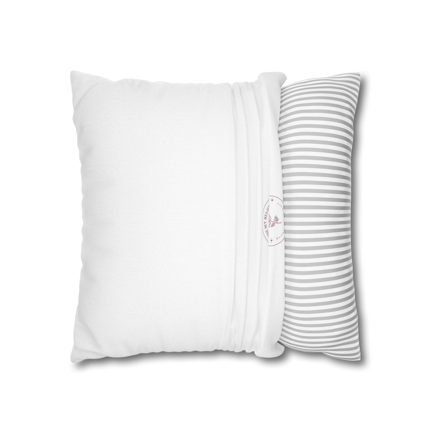 Faith - Elegant Floral Pillowcase