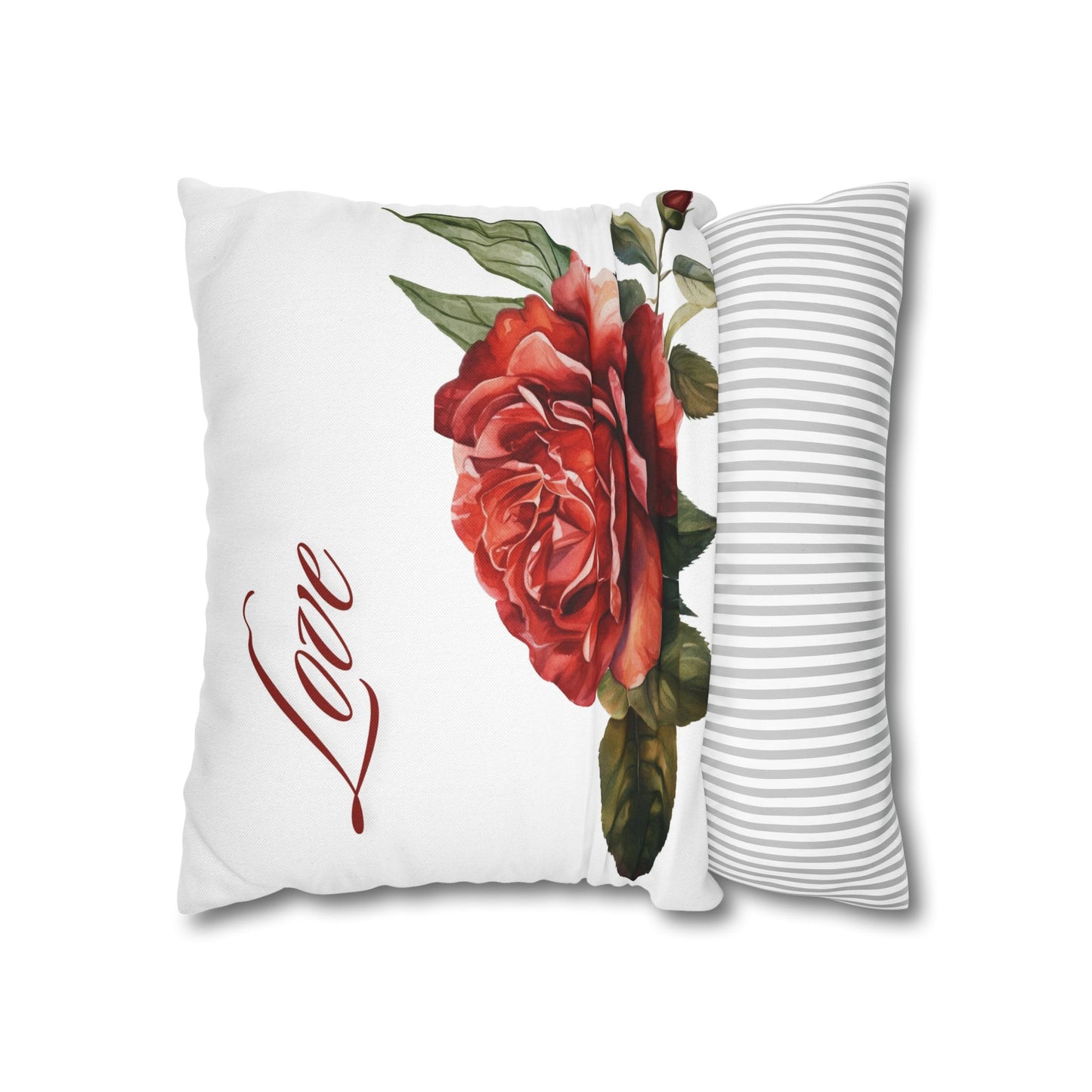 Love Elegant Floral Pillowcase