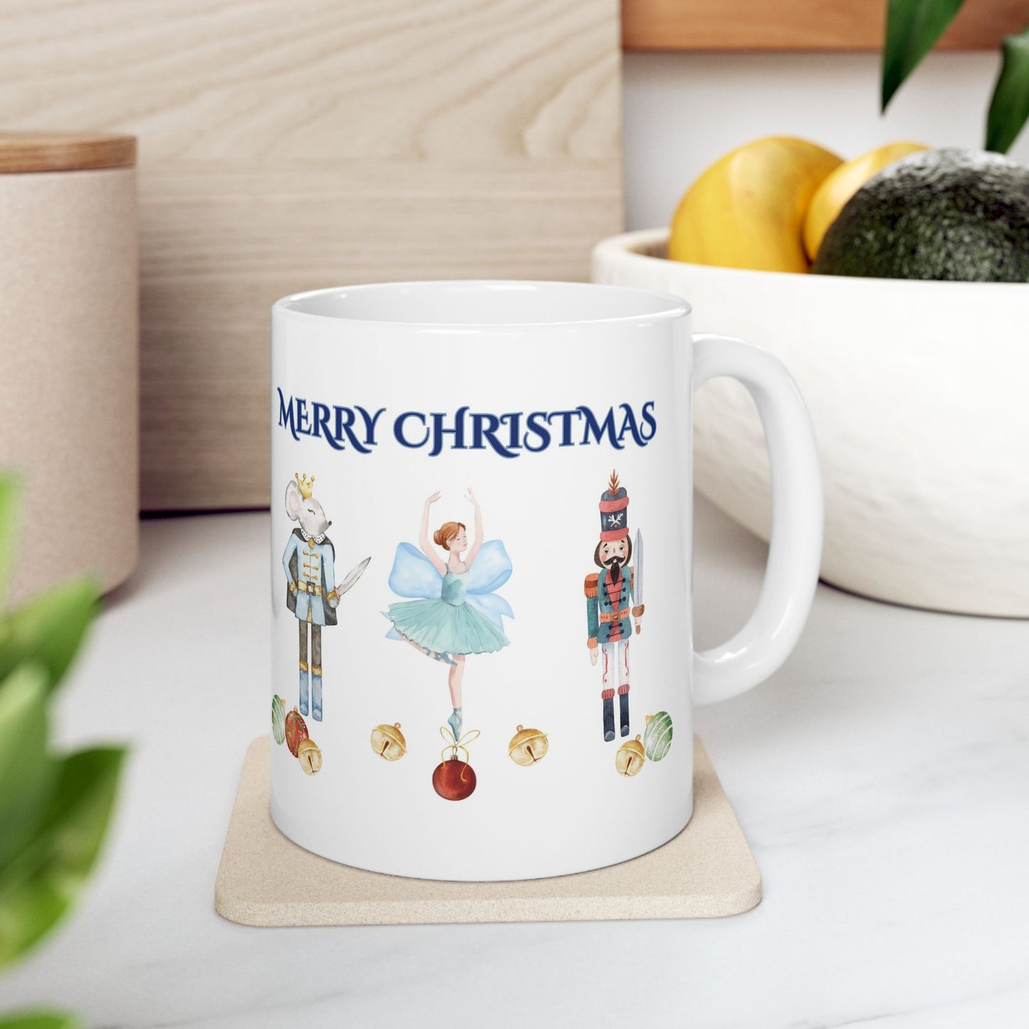 Nutcracker Christmas Coffee Mug