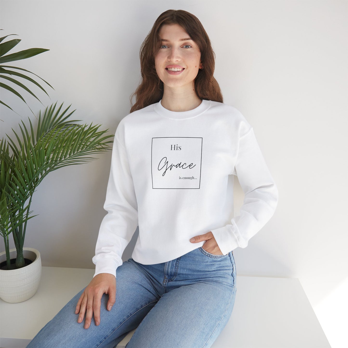 His Grace Is Enough- Women's Sweatshirt