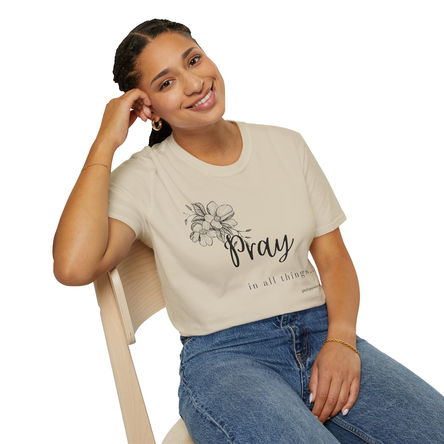 Pray In All Things- Women's T-Shirt