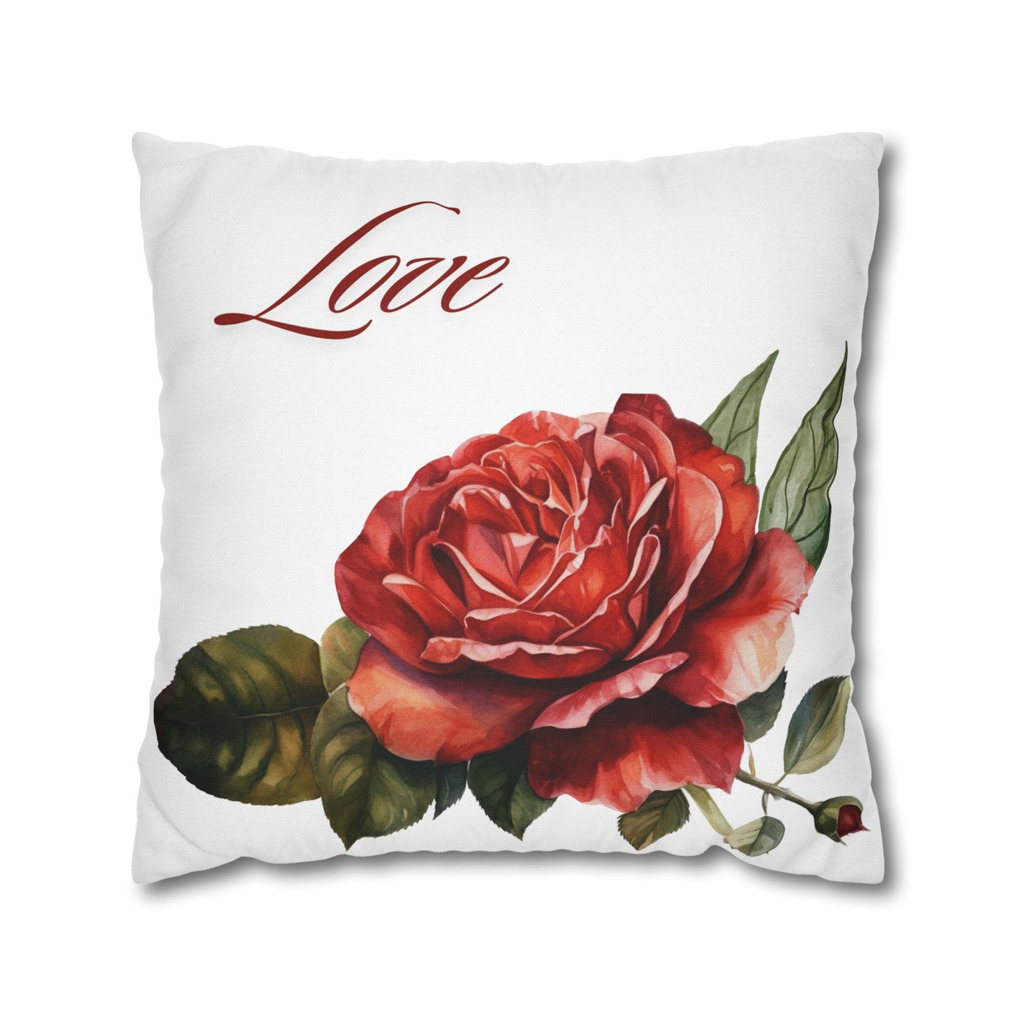 Love Elegant Floral Pillowcase