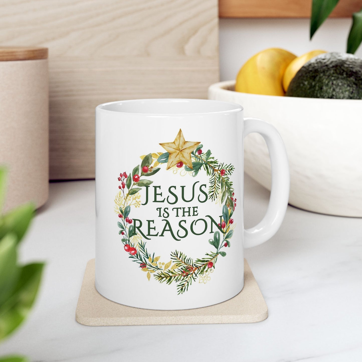 Jesus is the Reason- Christmas Mug