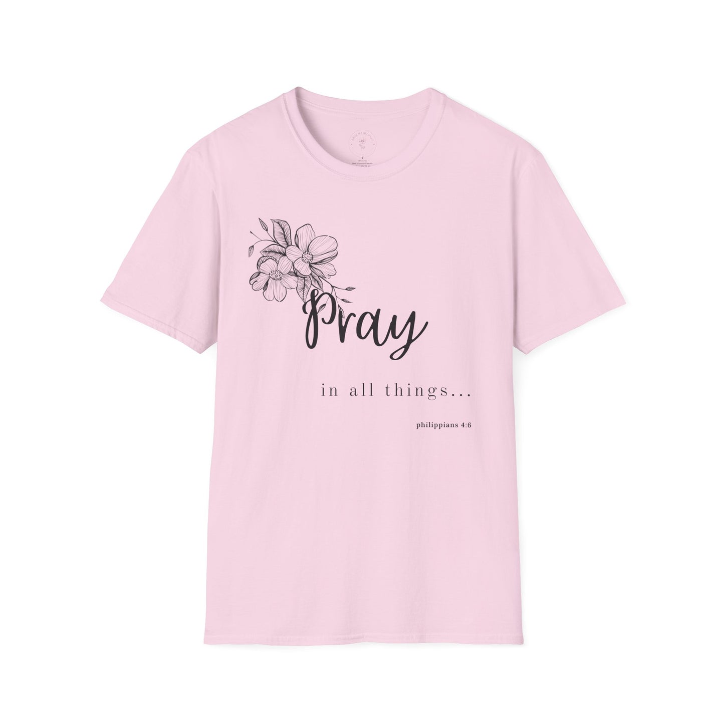 Pray In All Things- Women's T-Shirt