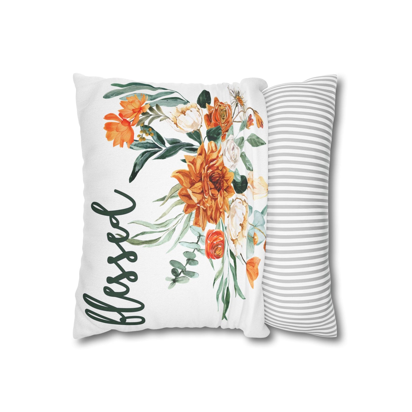 Blessed Autumn Pillowcase- Square