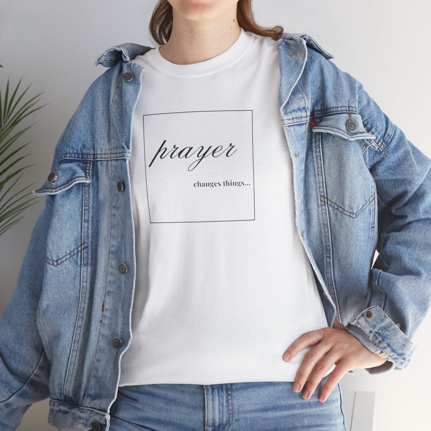 Prayer Changes Things-Women's T-Shirt