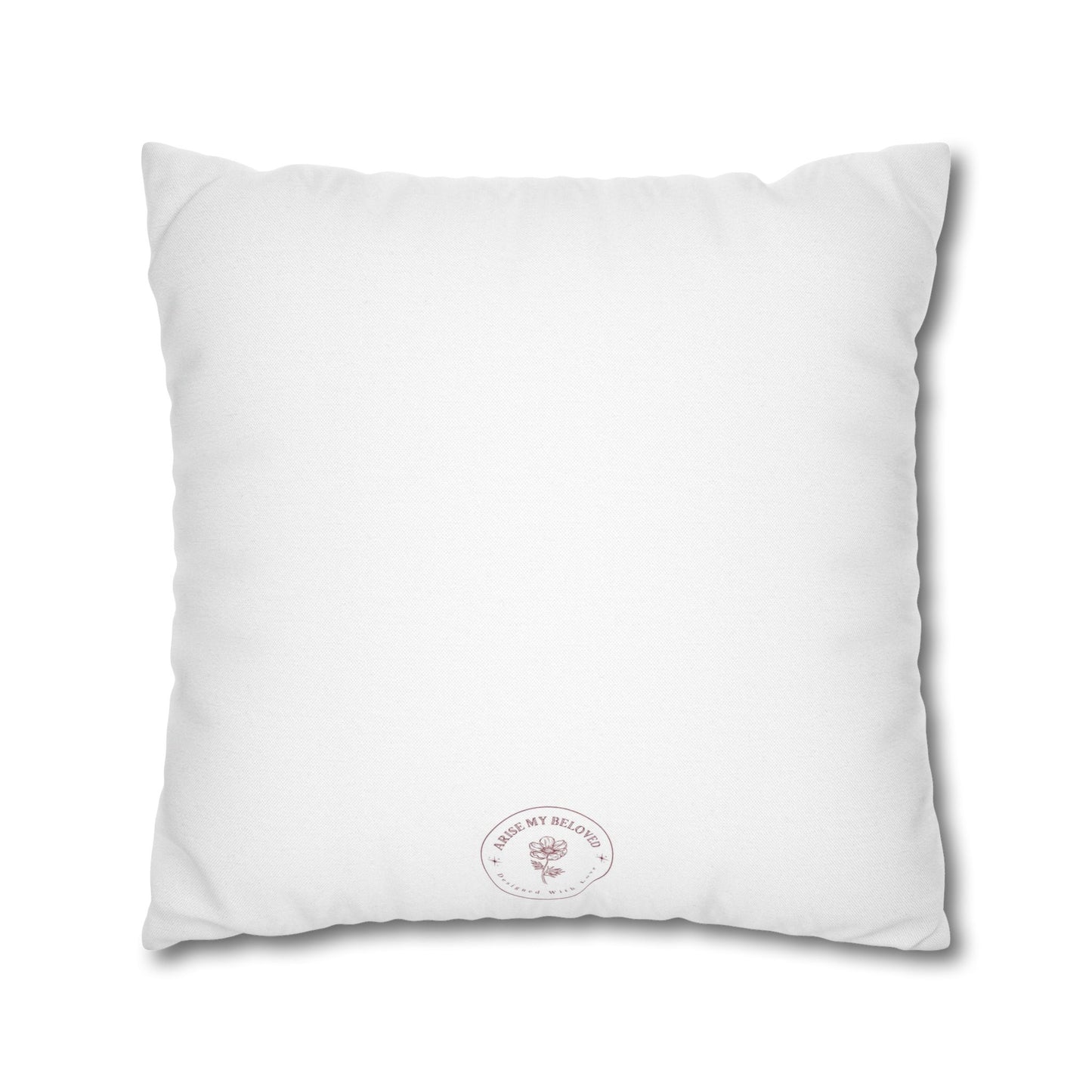 Pray - Elegant Floral Pillowcase