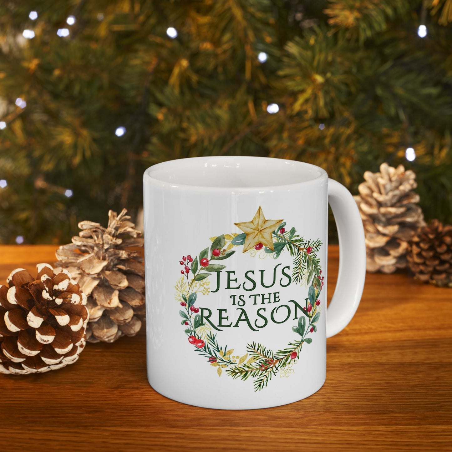 Jesus is the Reason- Christmas Mug