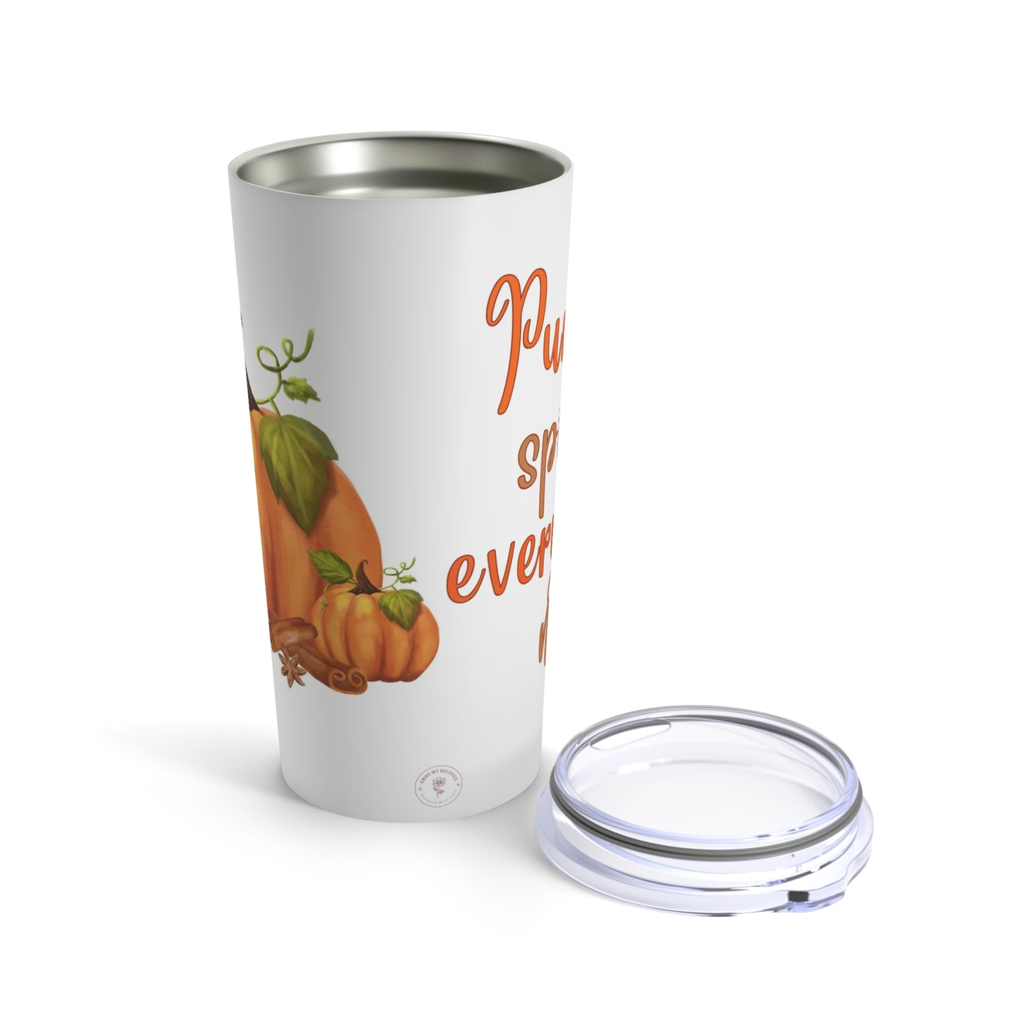 Fall Tumbler - Pumpkin Spice and Everything Nice Coffee/Tea Cup 20oz