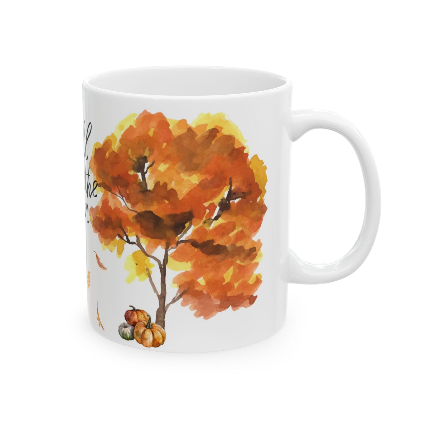 Fall is in the Air Autumn Mug