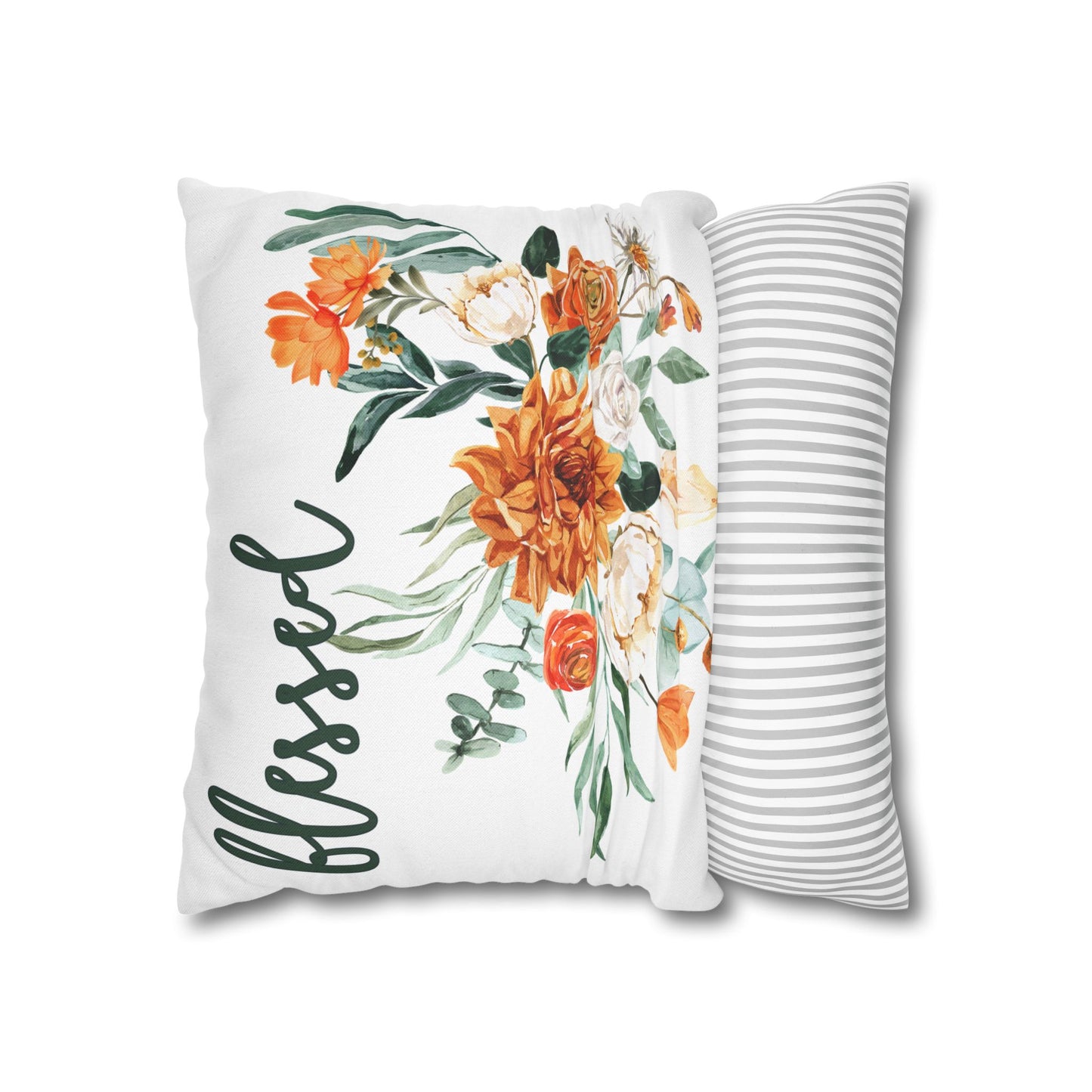 Blessed Autumn Pillowcase- Square