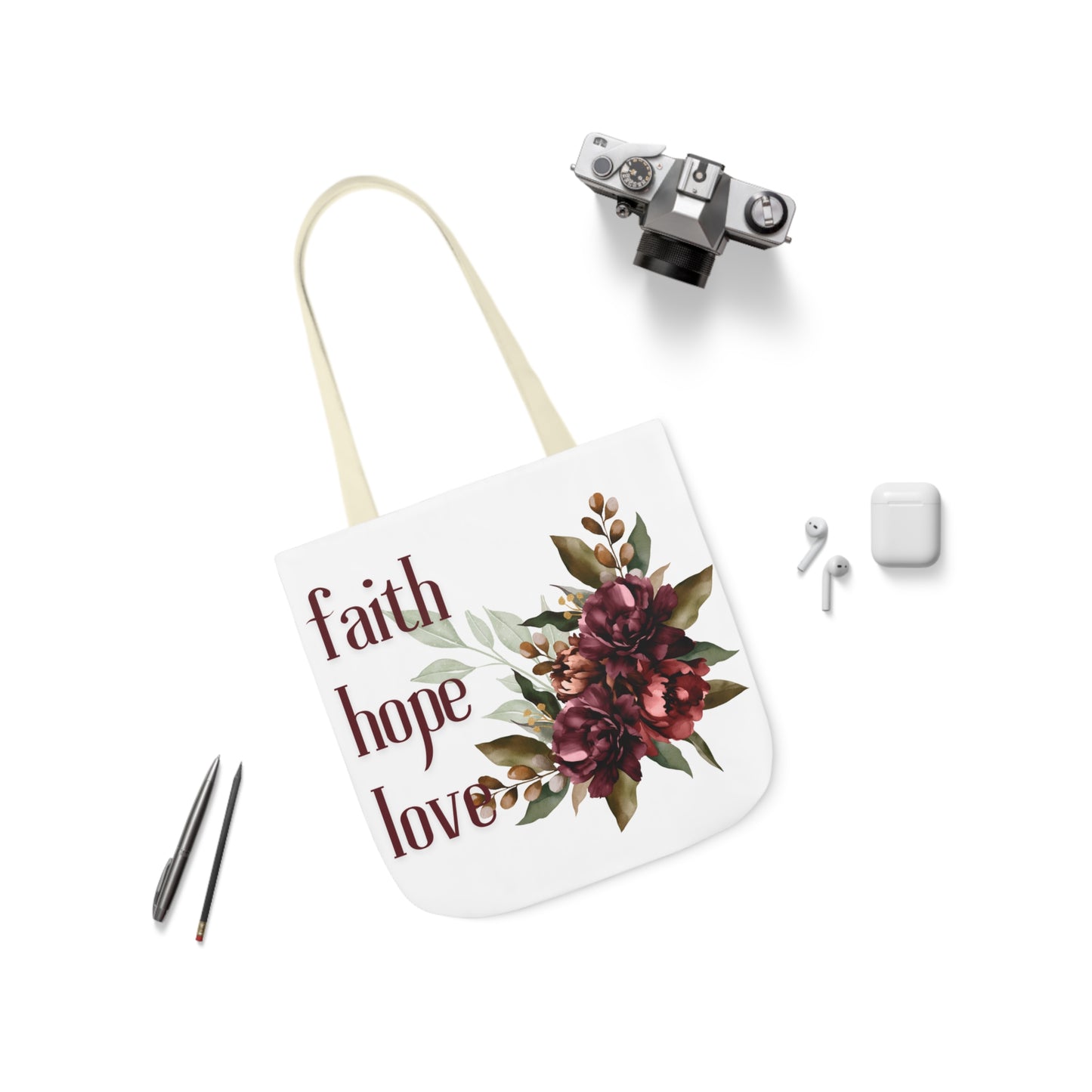 Faith, Hope & Love- Tote Bag