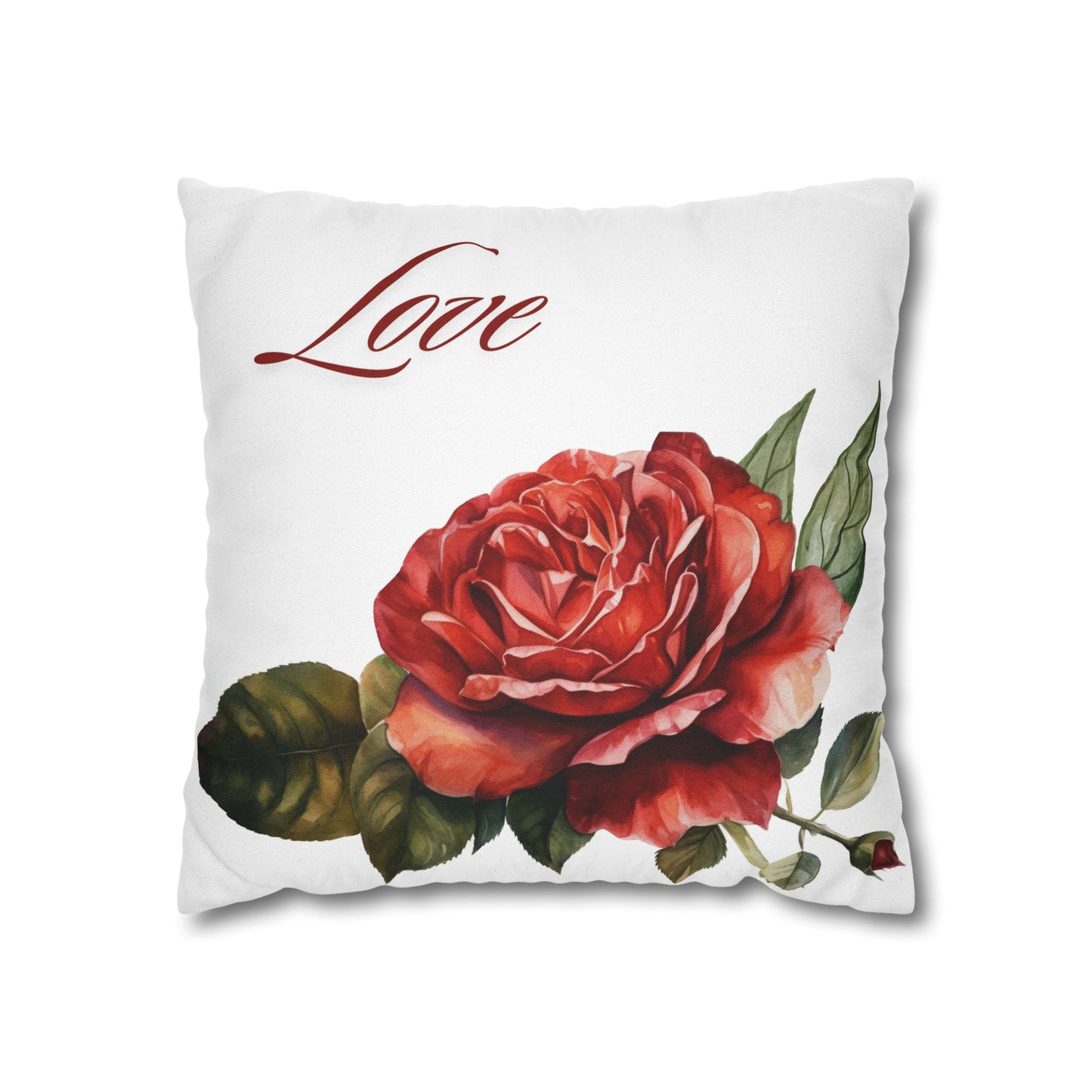 Love Elegant Floral Pillowcase