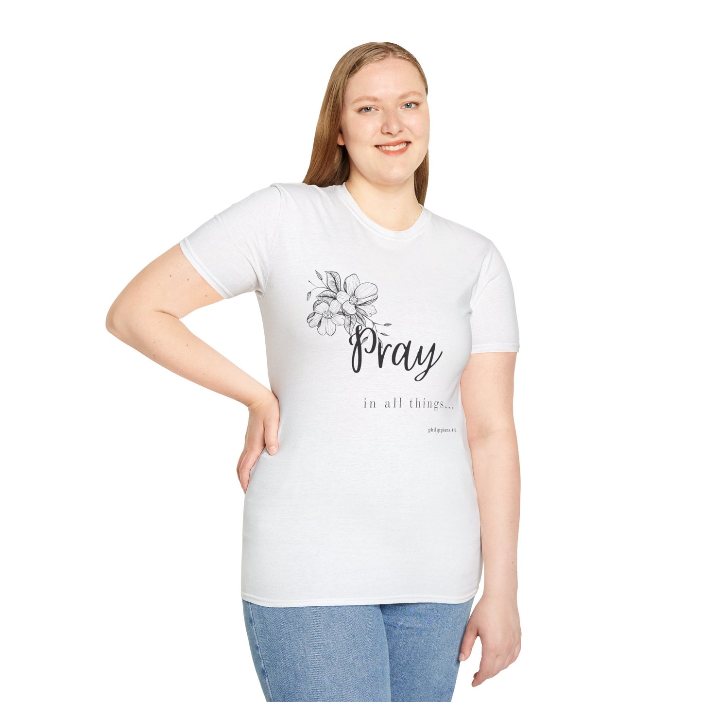 Pray In All Things- Women's T-Shirt