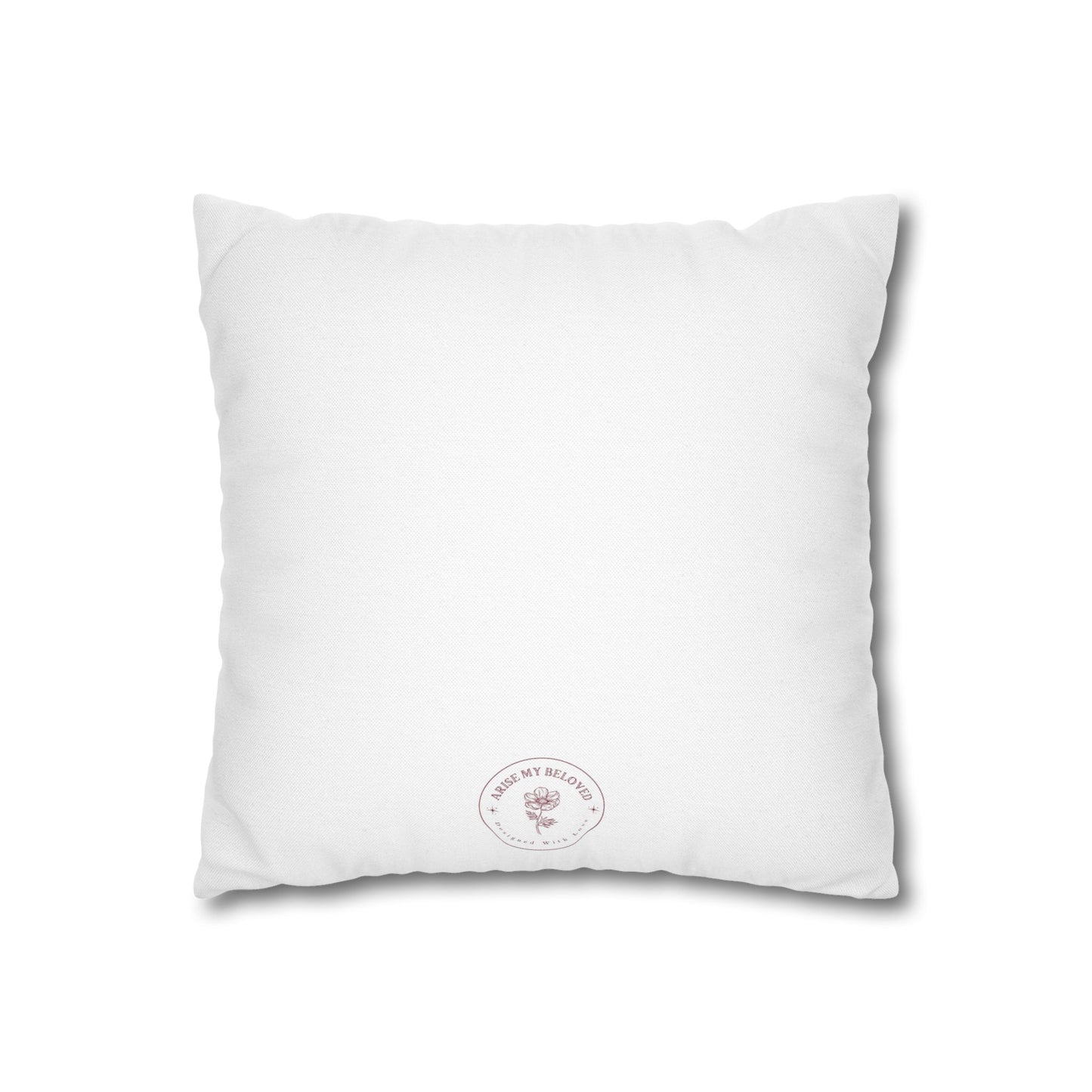 Grateful- Elegant Floral Pillowcase