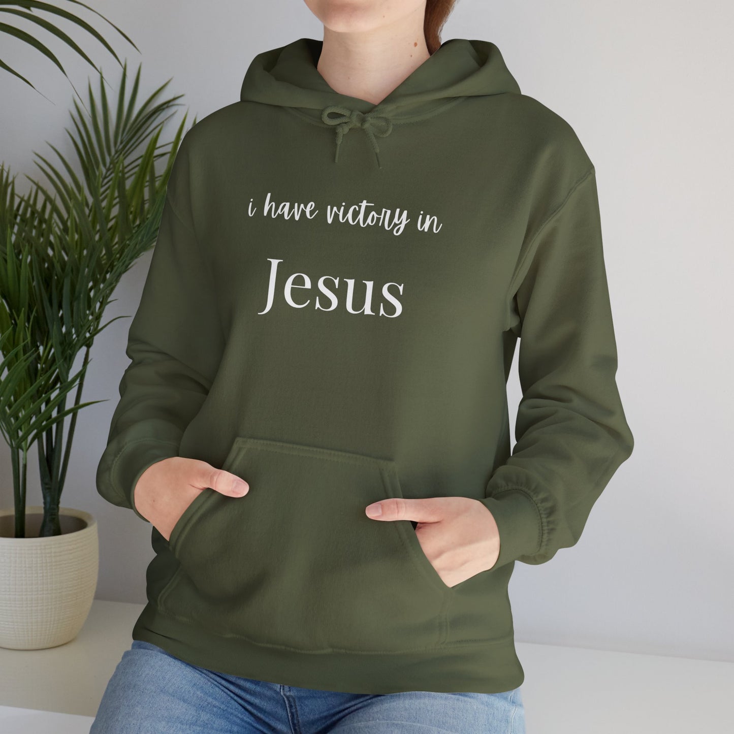 I Have Victory In Jesus Hoodie for Women