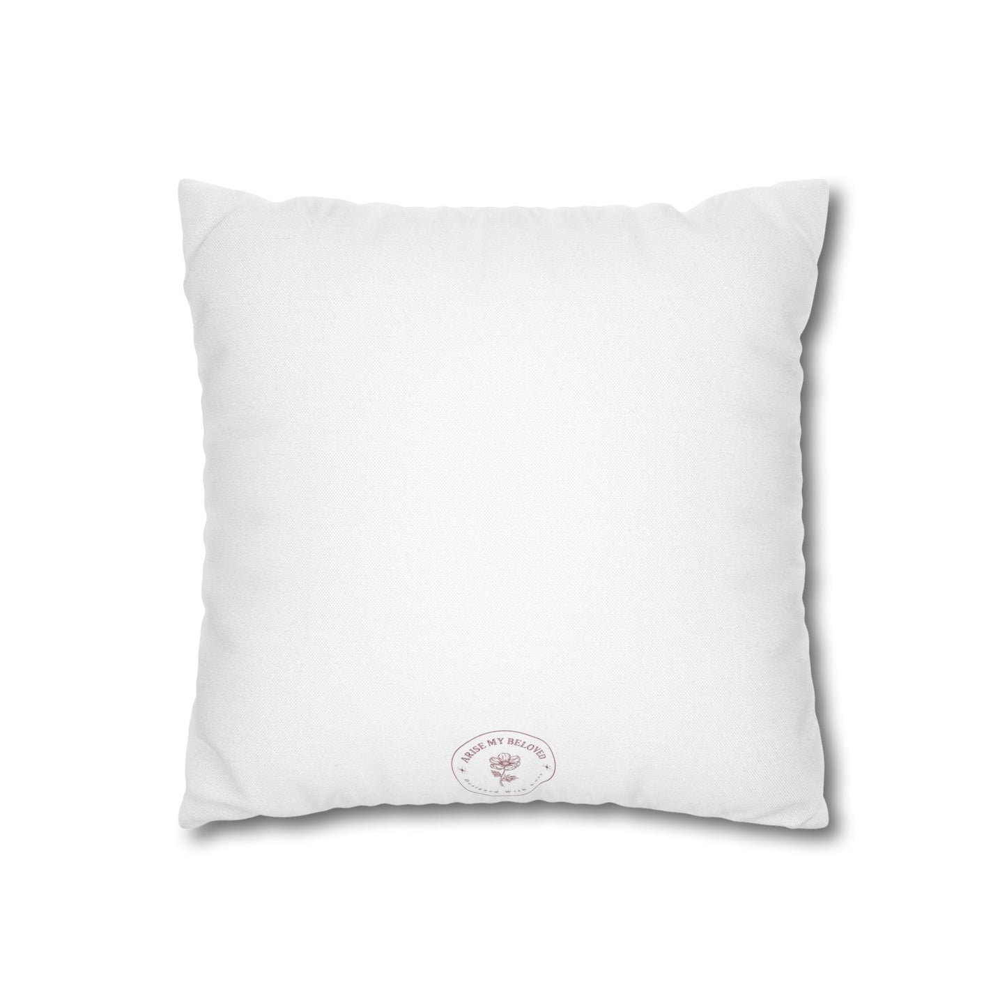 Faith - Elegant Floral Pillowcase