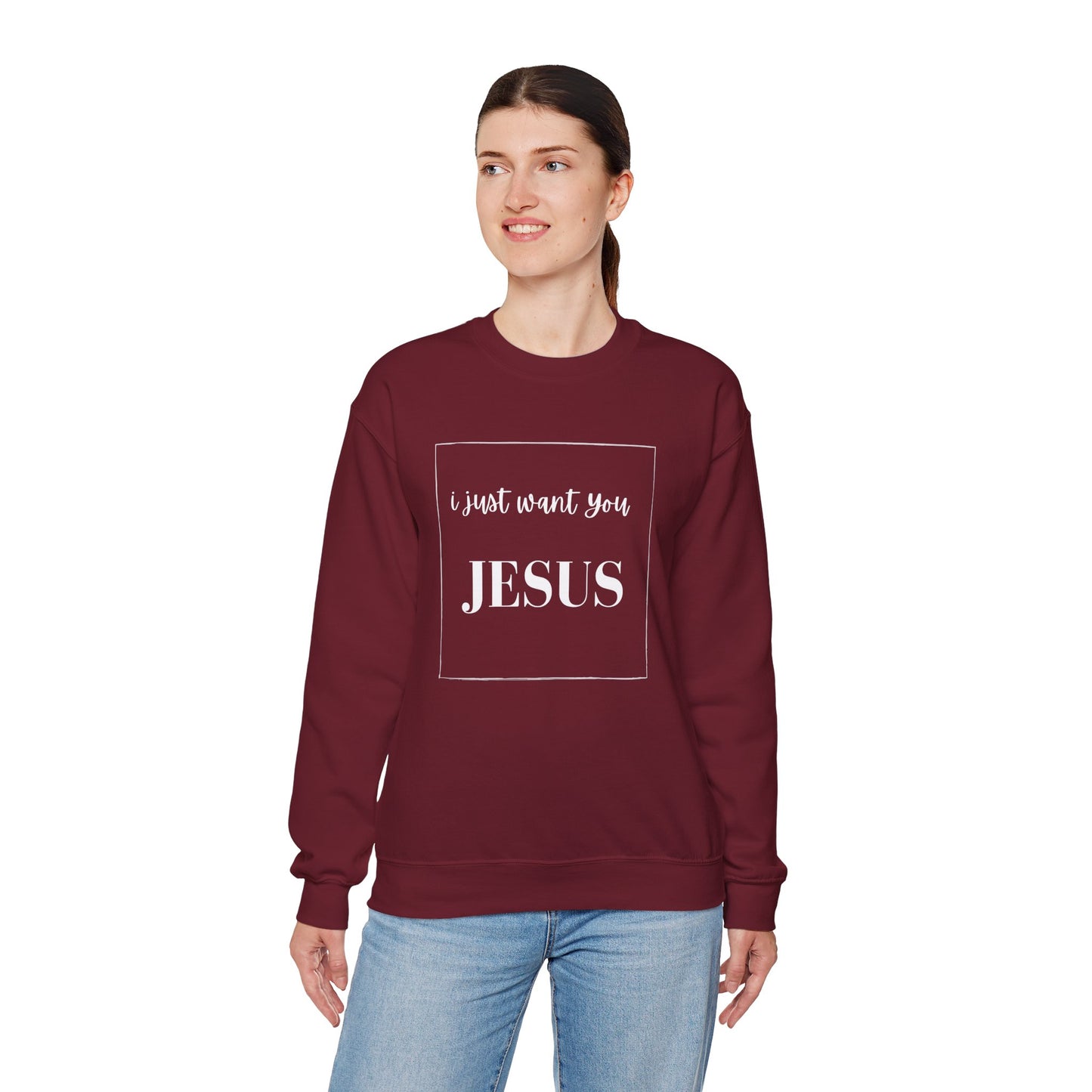 I Just Want You Jesus- Womens Sweater