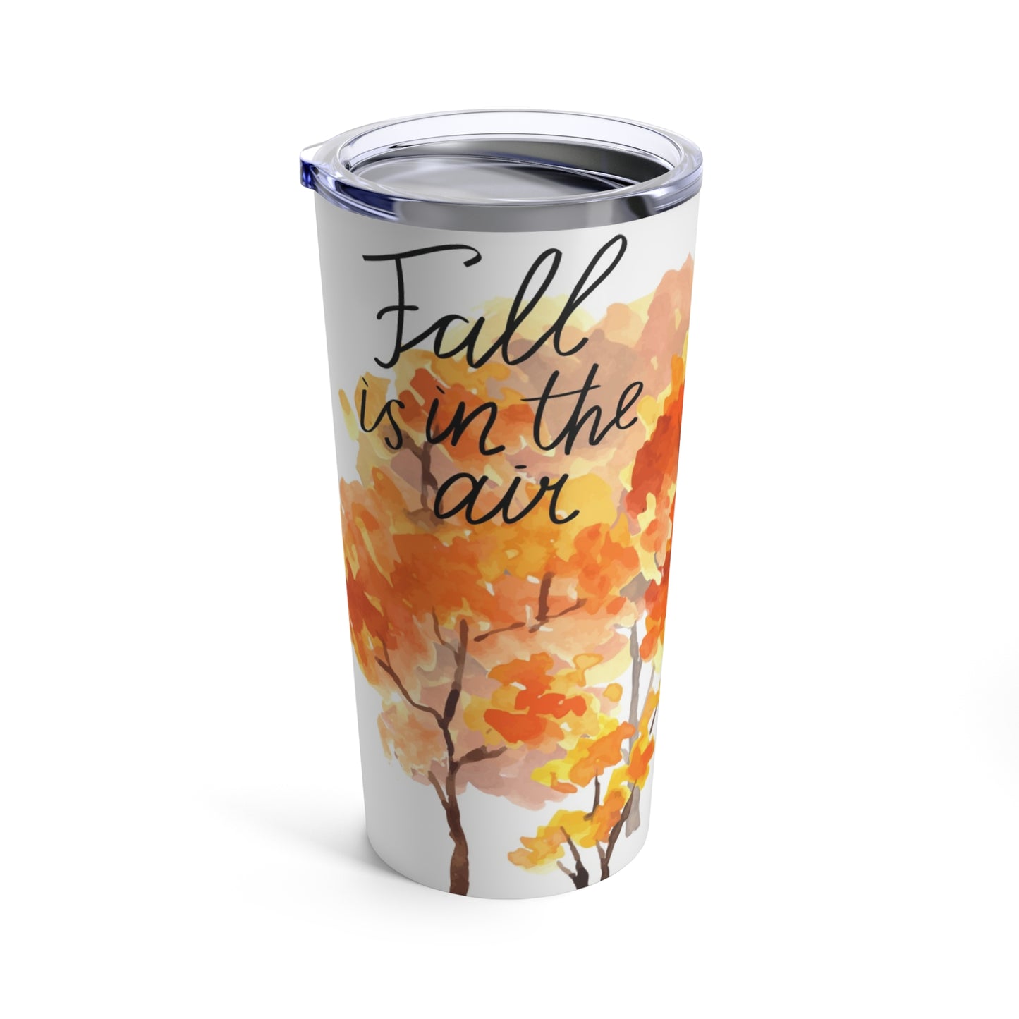 Fall Travel Mug - Fall is in the air- 20oz