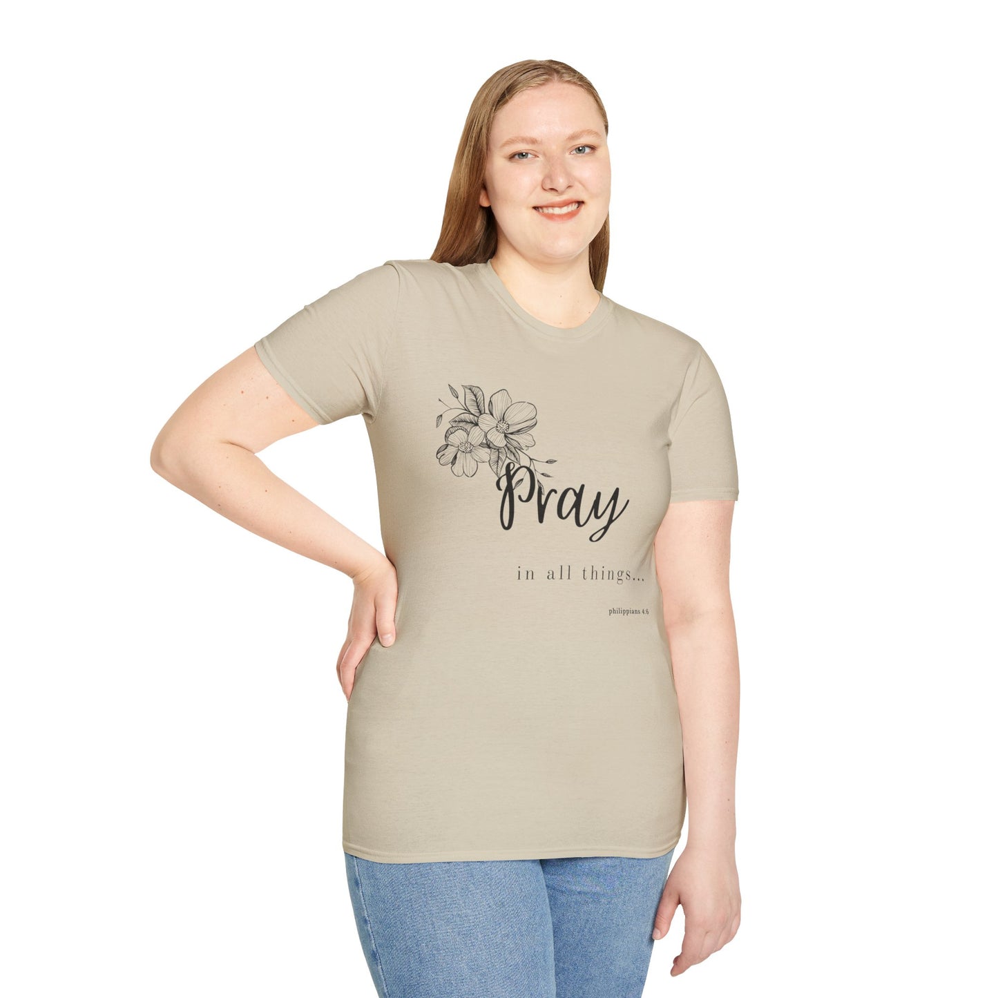 Pray In All Things- Women's T-Shirt