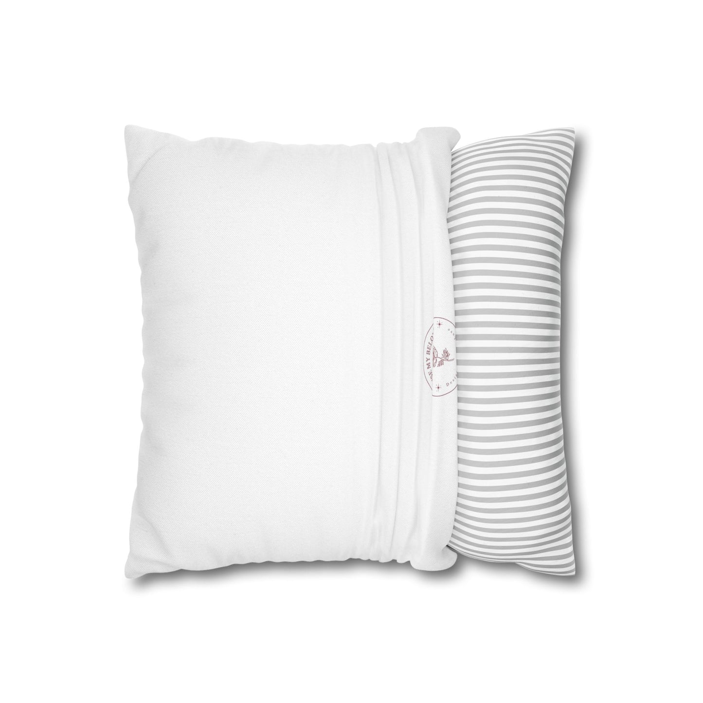 Faith - Elegant Floral Pillowcase