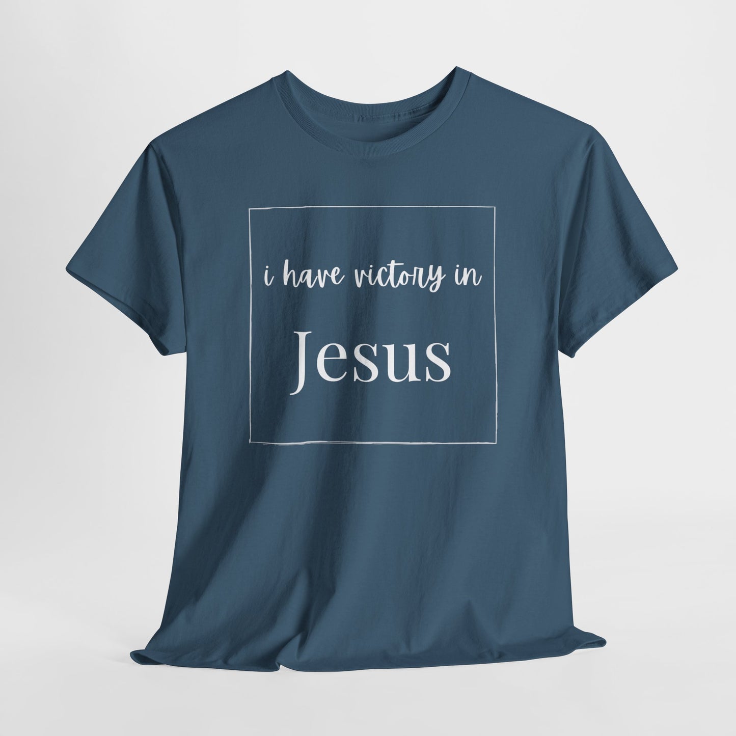 I Have Victory In Jesus- Women's Cotton T-shirt