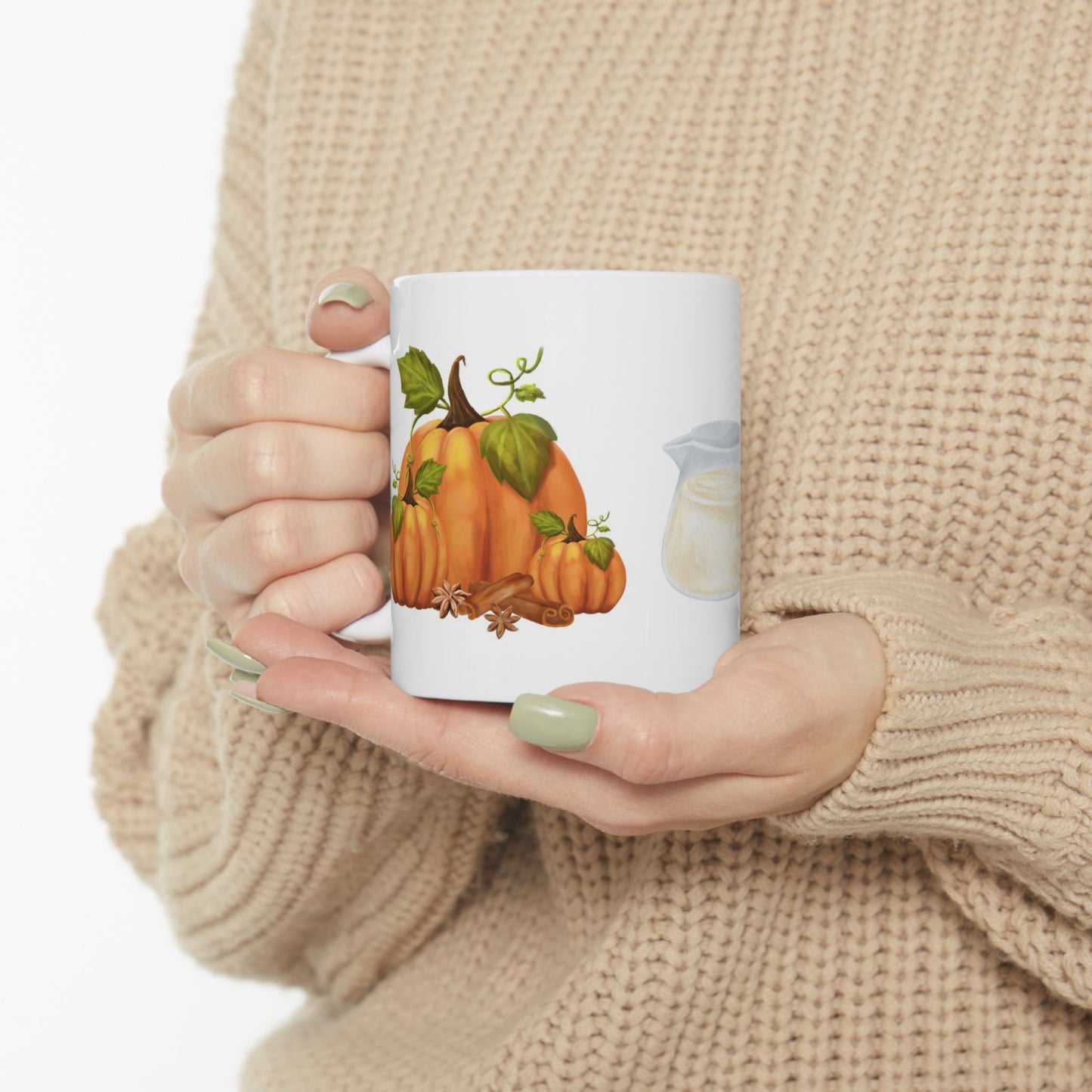 Pumpkin Spice and Everything Nice Ceramic Mug 11oz