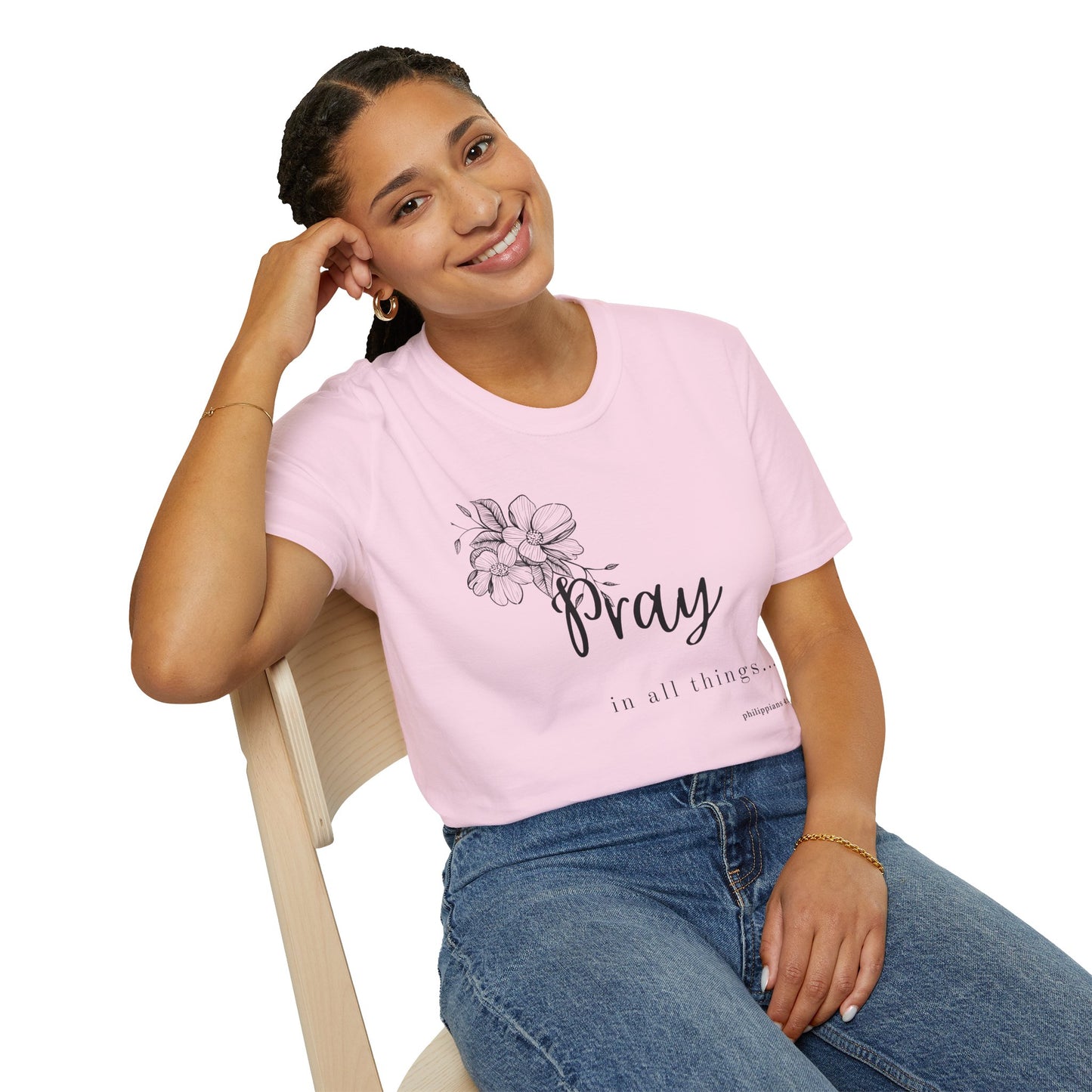 Pray In All Things- Women's T-Shirt