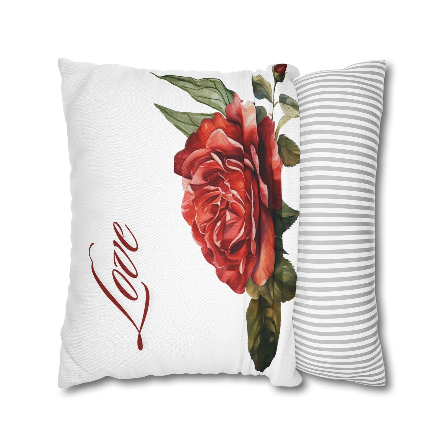 Love Elegant Floral Pillowcase