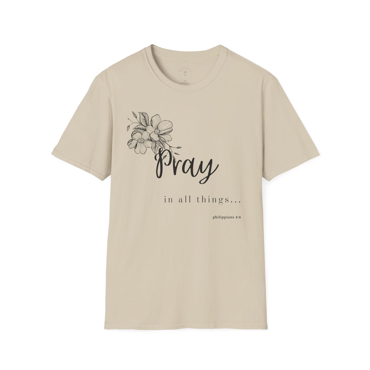 Pray In All Things- Women's T-Shirt