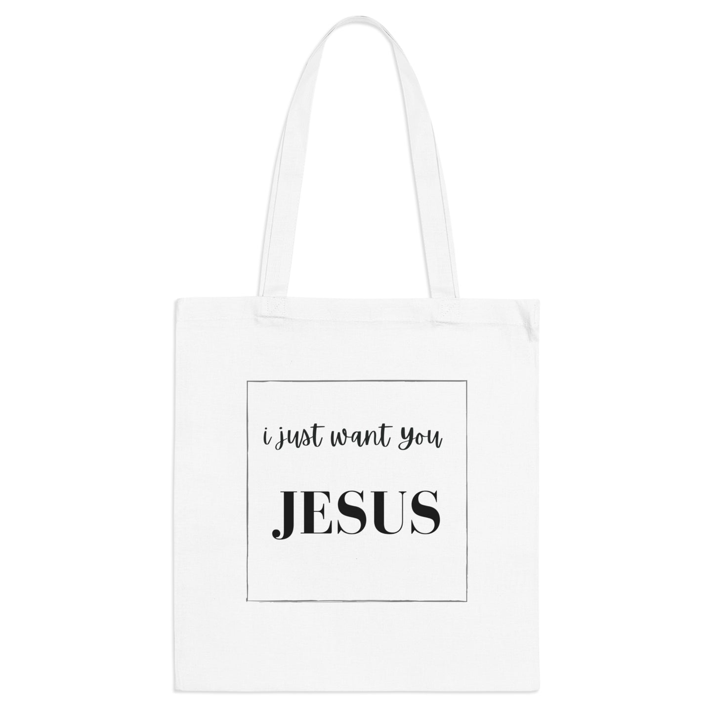 I Just Want You Jesus Women's Tote Bag