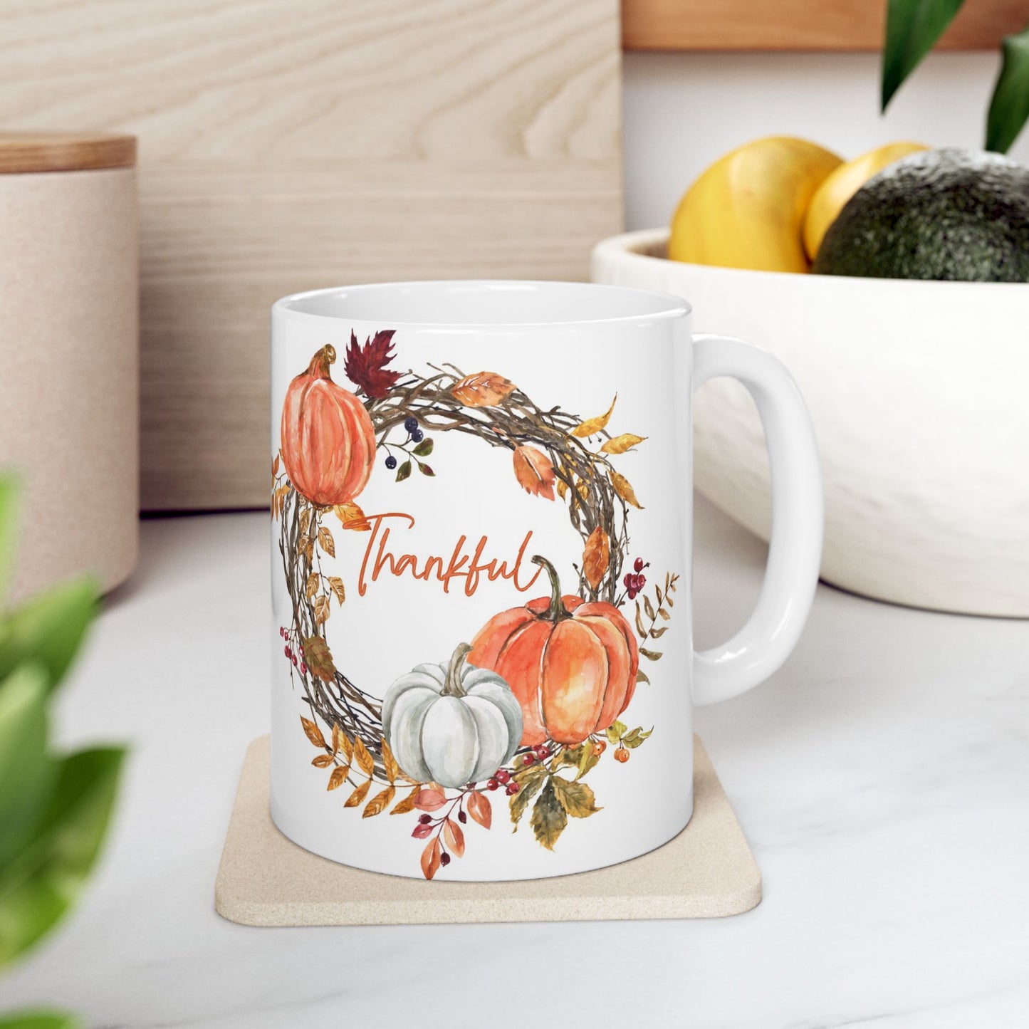 Thankful Autumn Mug